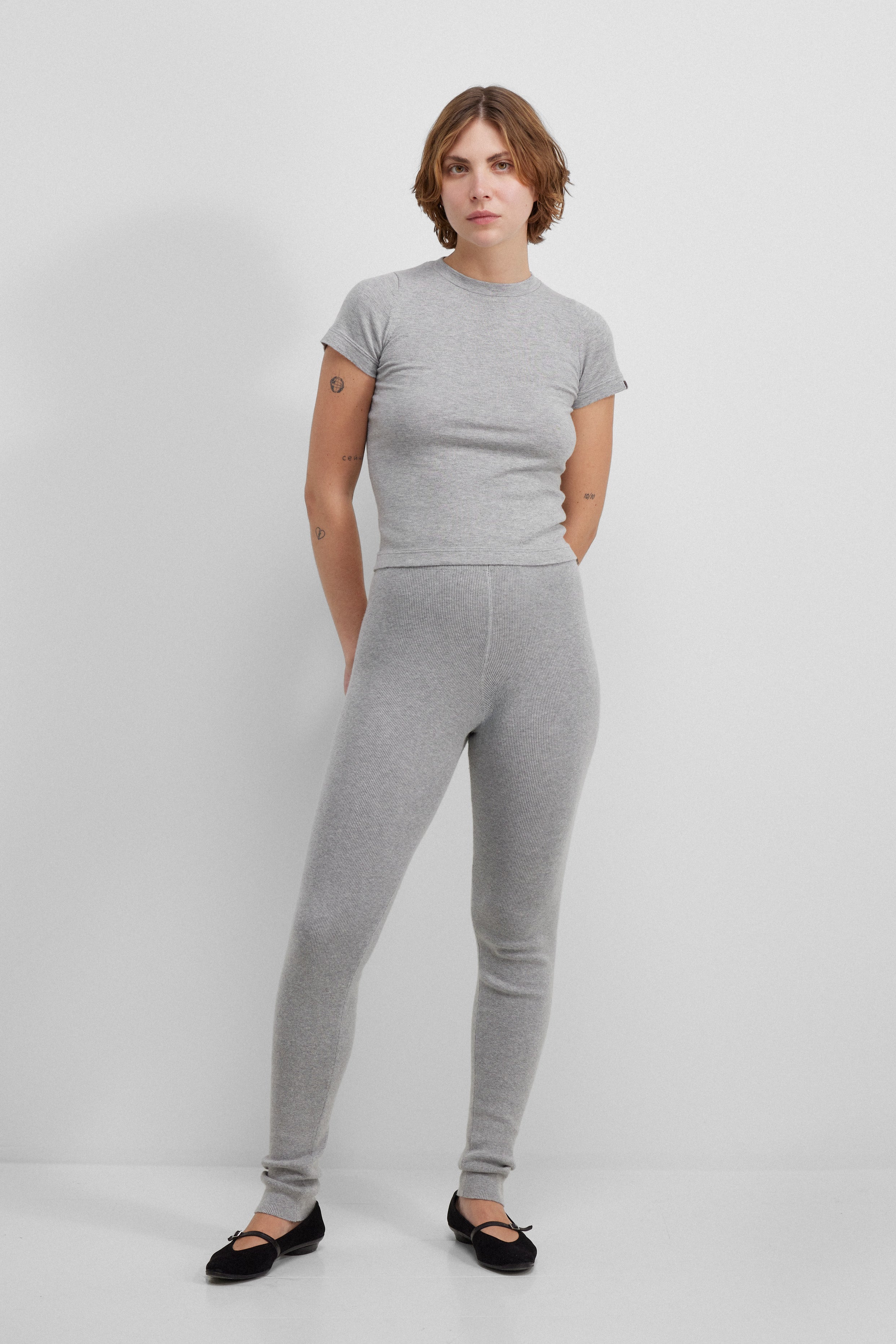 Women's cashmere leggings outlet