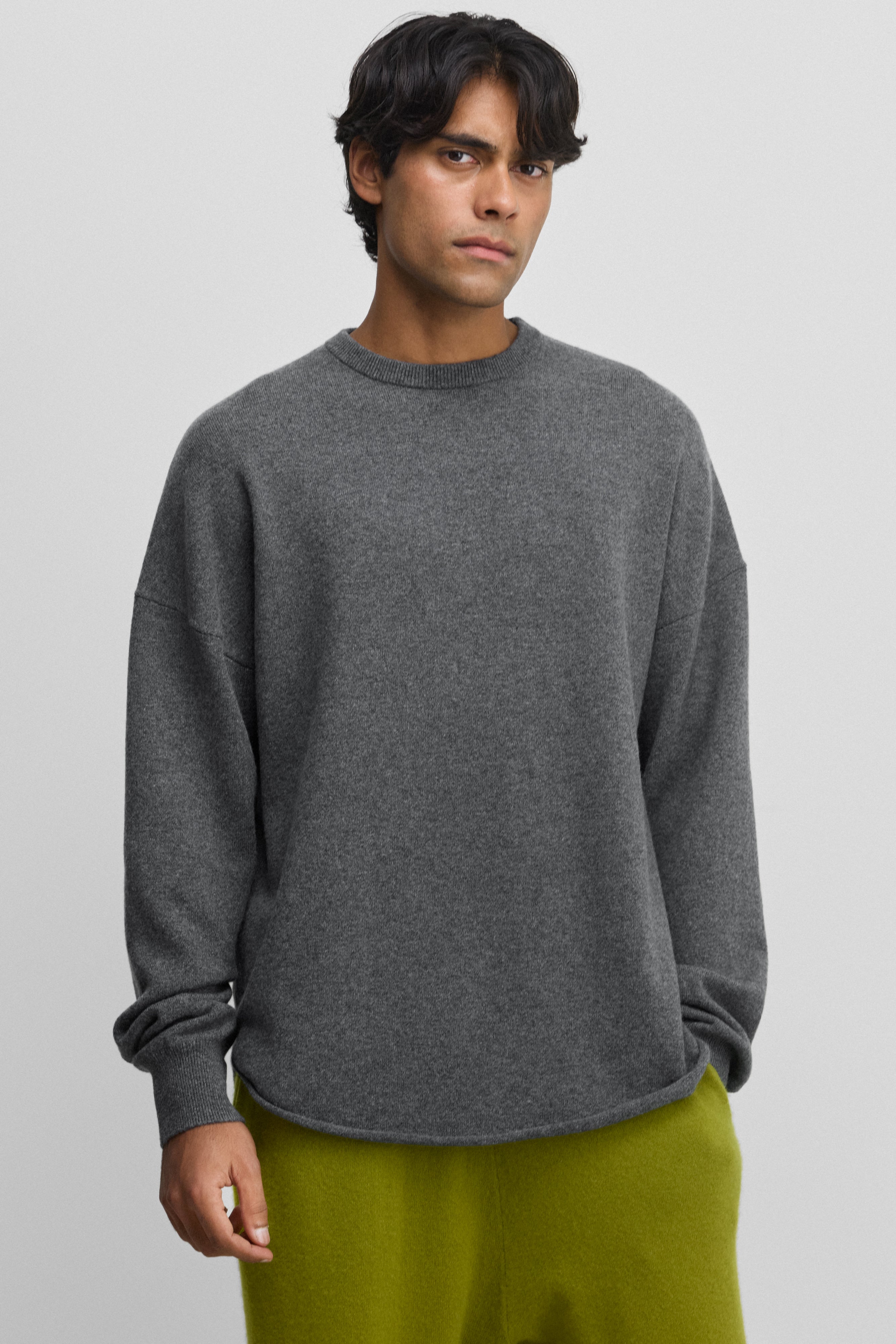 extreme cashmere kaschmirsweatshirt-pullover n°53 crew hop