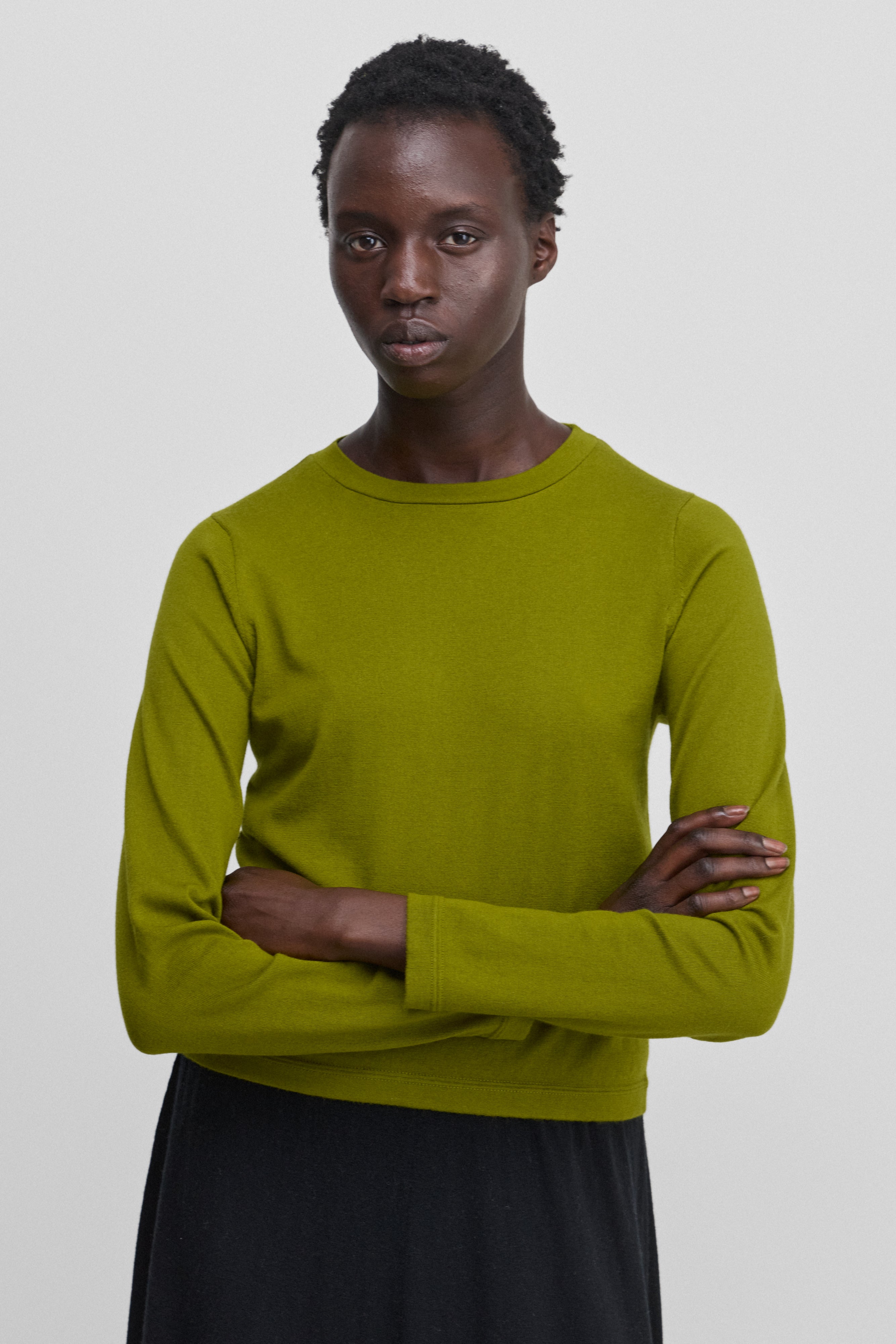 extreme cashmere cotton long-sleeved top – 451 lisa – extreme