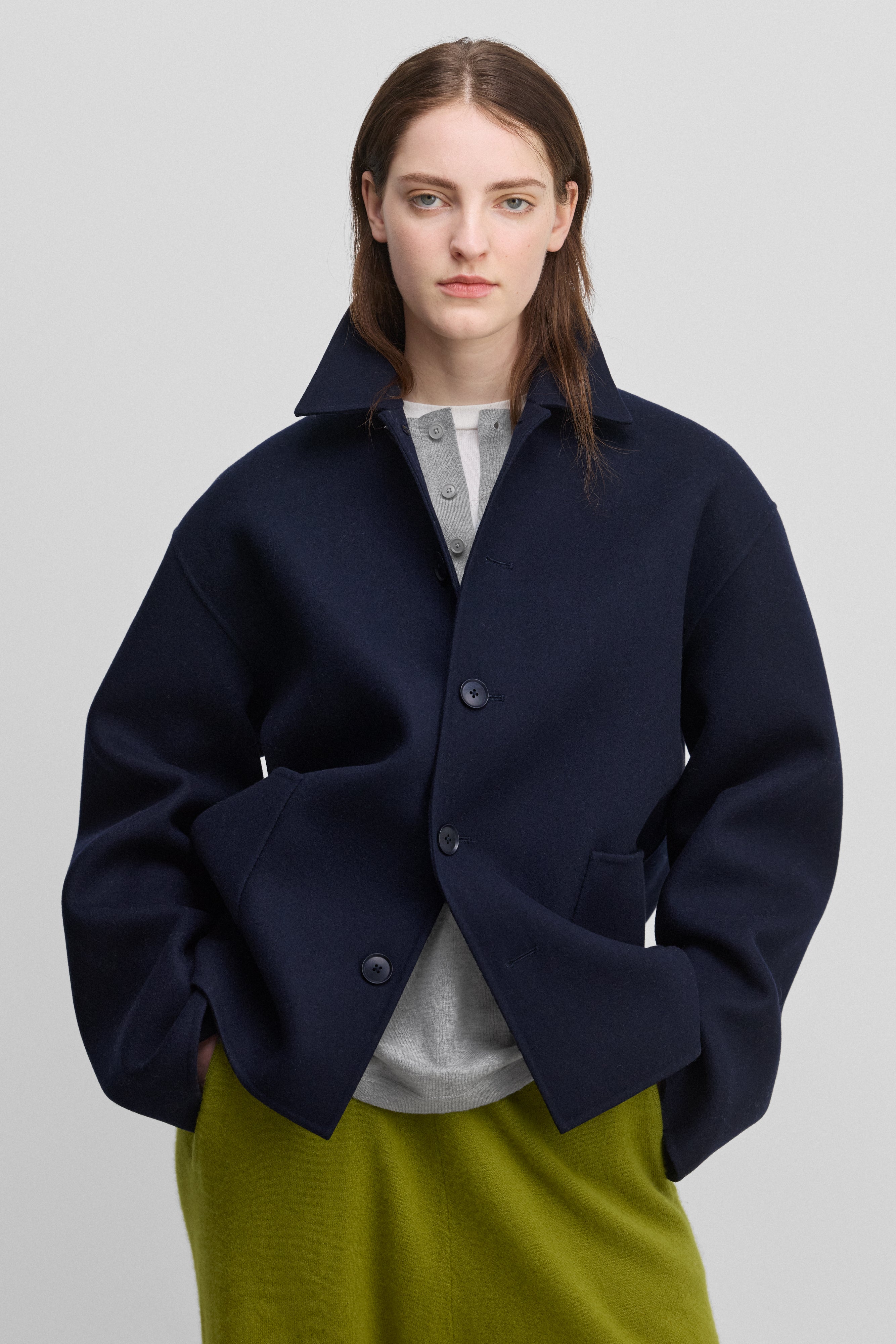 extreme cashmere double face jacket – n°427 maker – extreme cashmere x