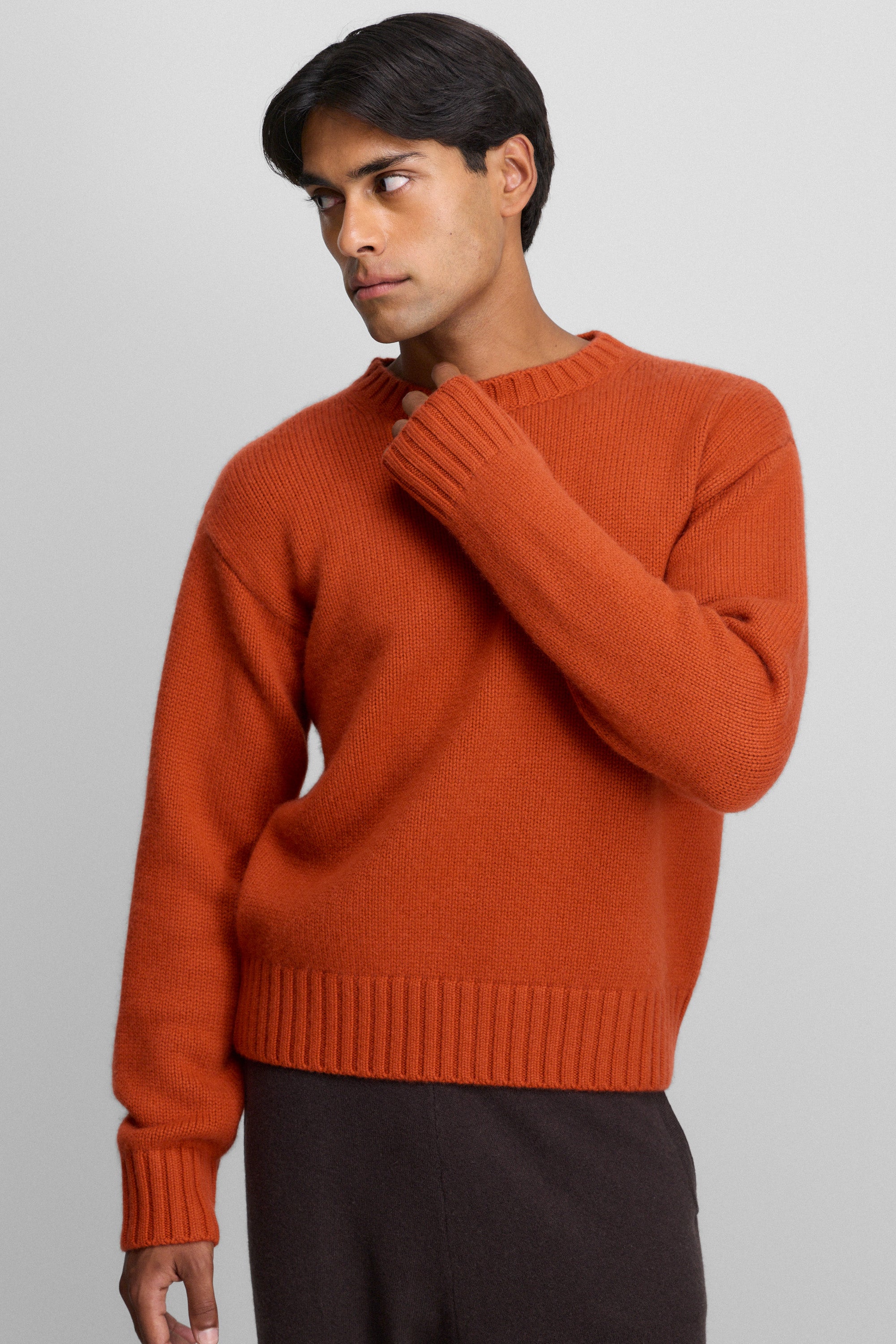 extreme cashmere crew-neck sweater pure – 373 oldie