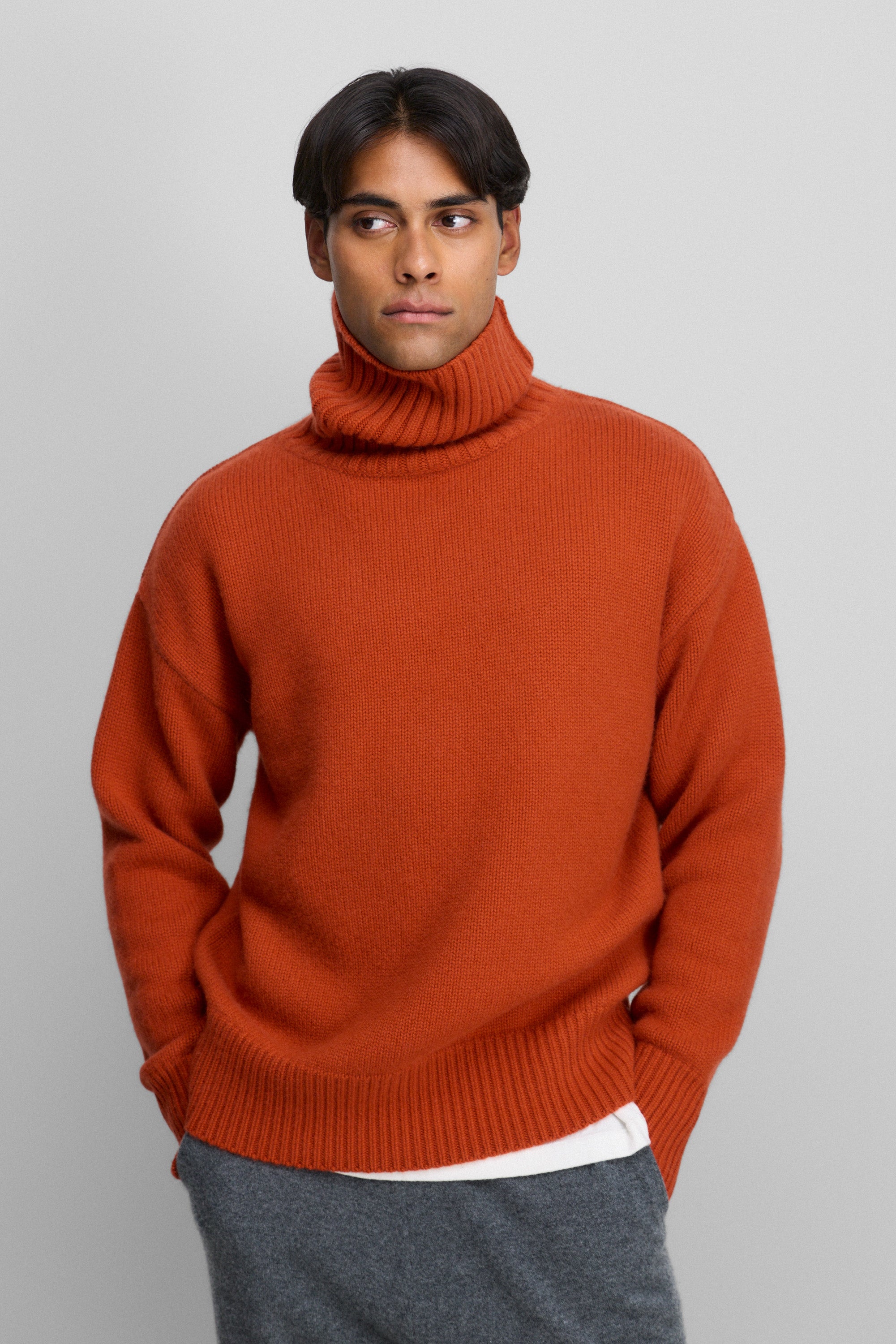 extreme cashmere turtleneck sweater chunky oversize xtra – extreme