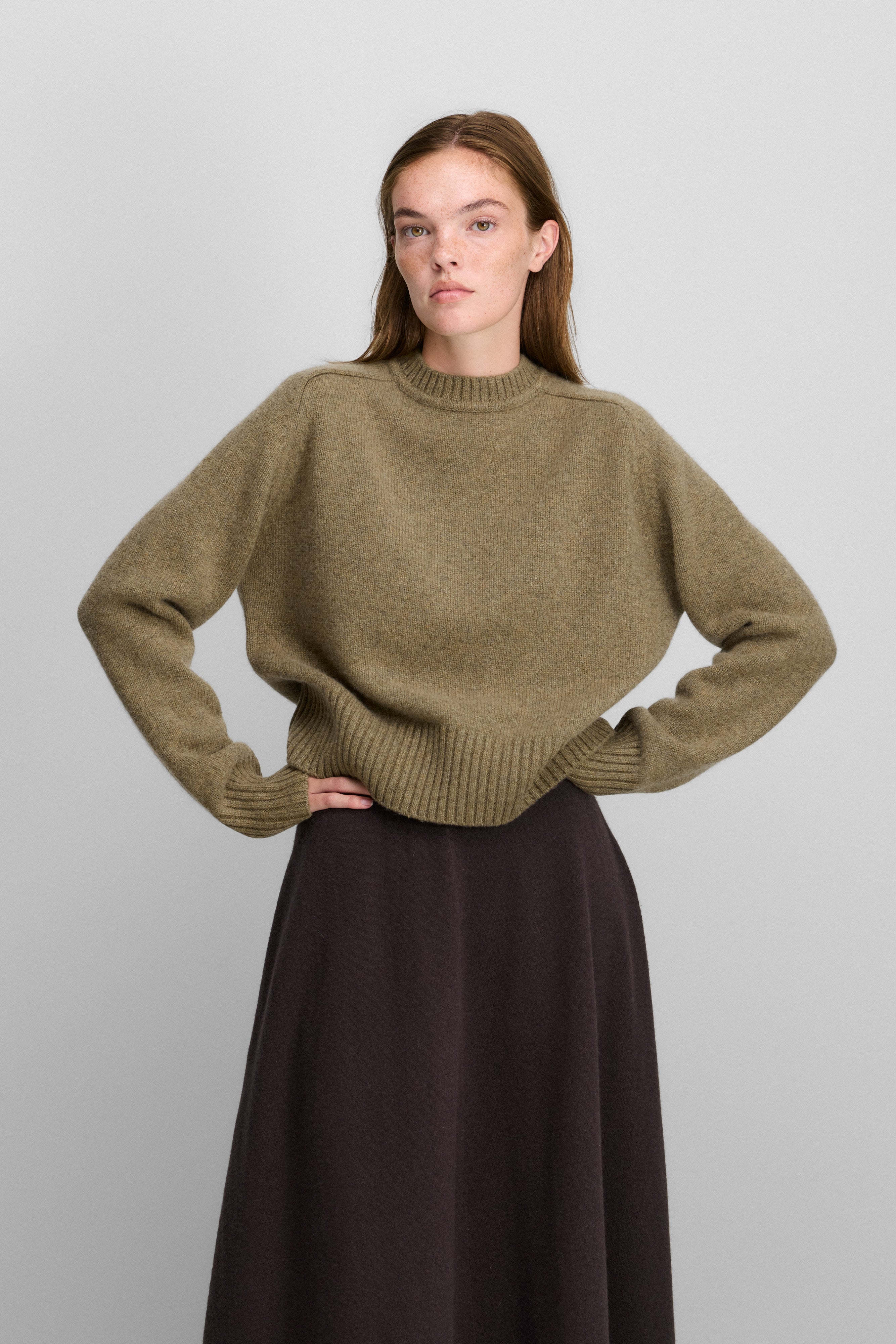 extreme cashmere crew-neck sweater pure – 167 please