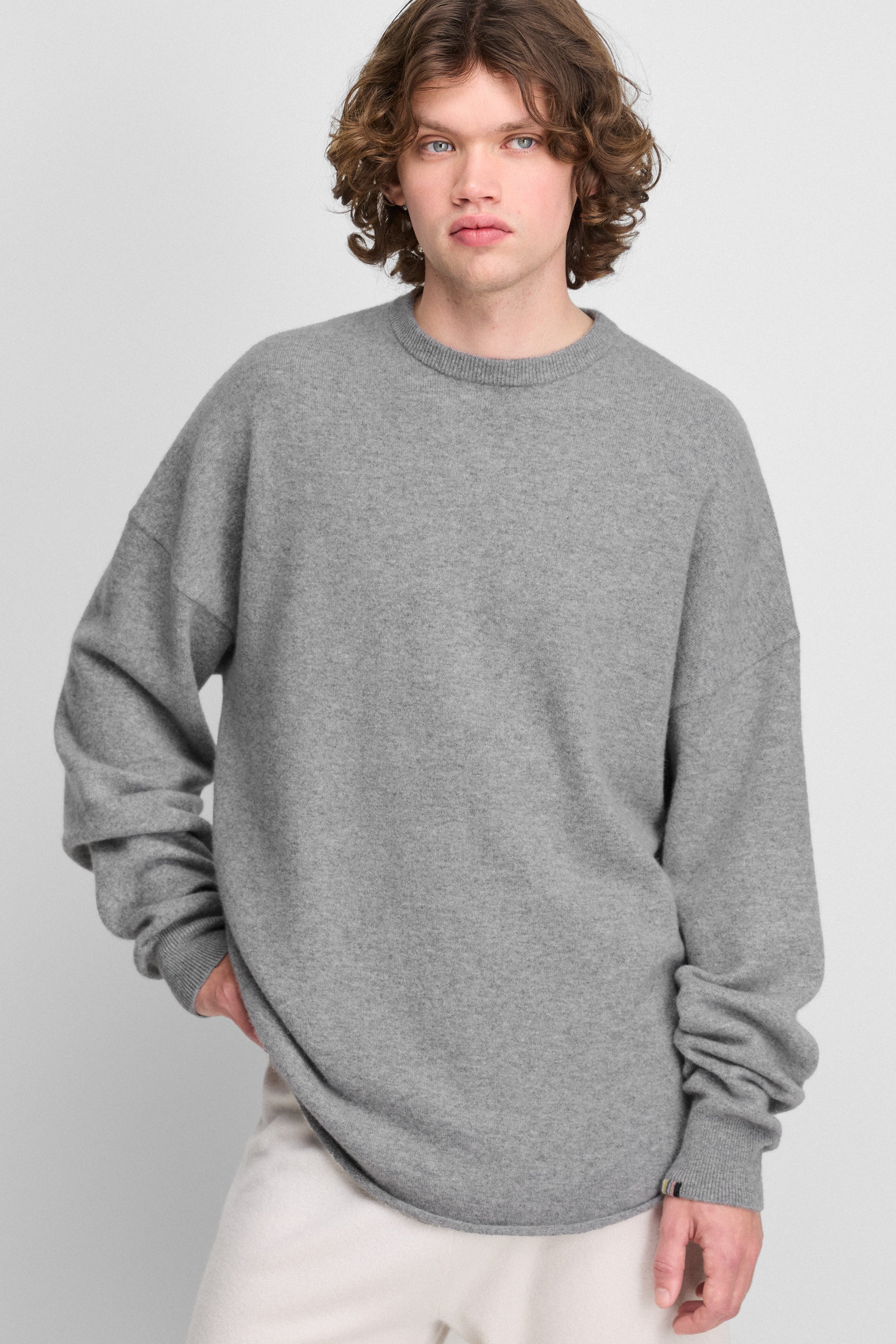 トップス extreme cashmere crew hop extreme cashmere crewneck sweater unisex – 53 crew hop – extreme