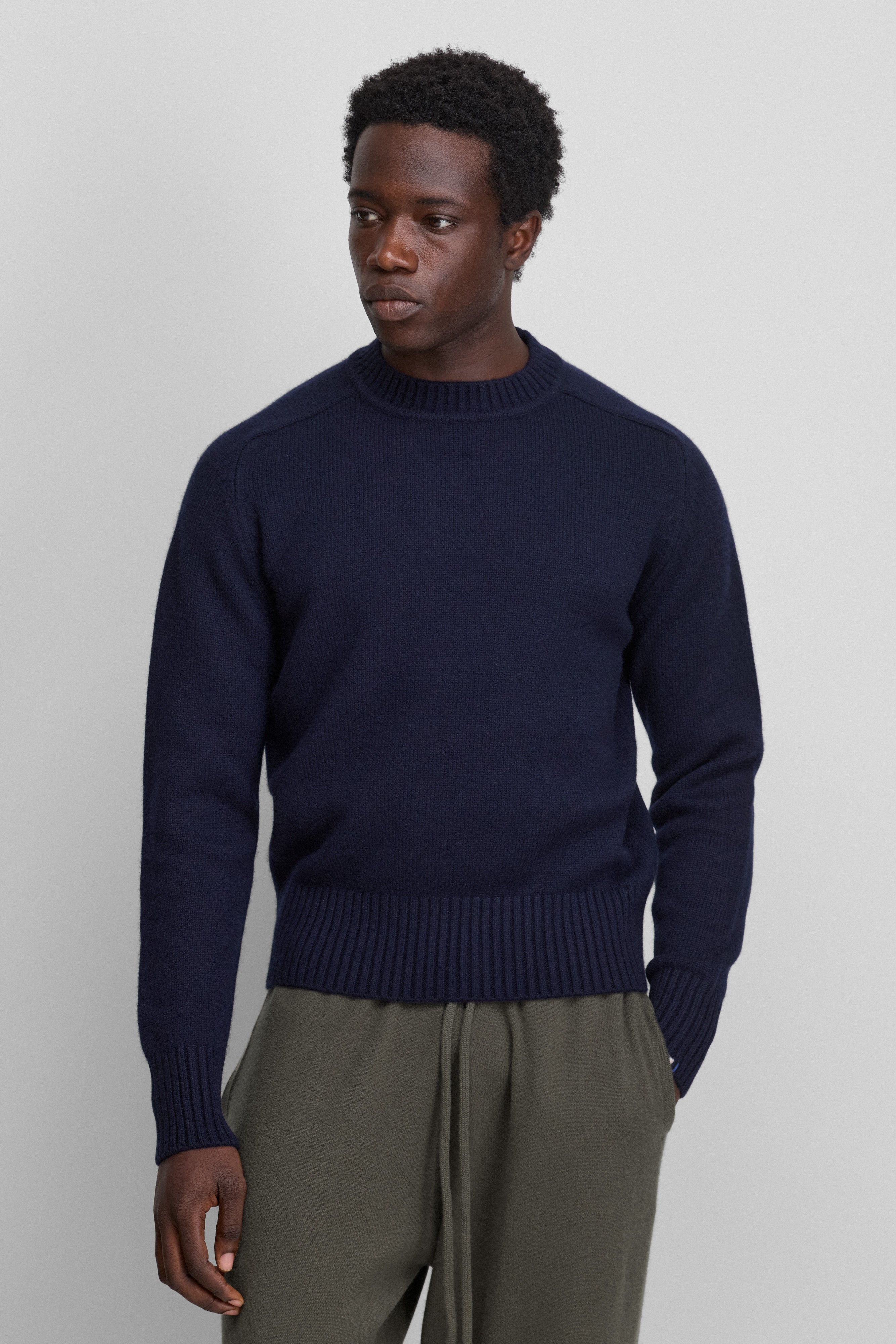 extreme cashmere crewneck sweater n123 bourgeois – extreme cashmere x