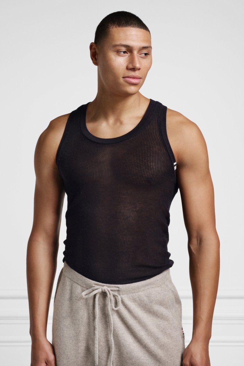 n°271 vest mesh - tops - extreme cashmere
