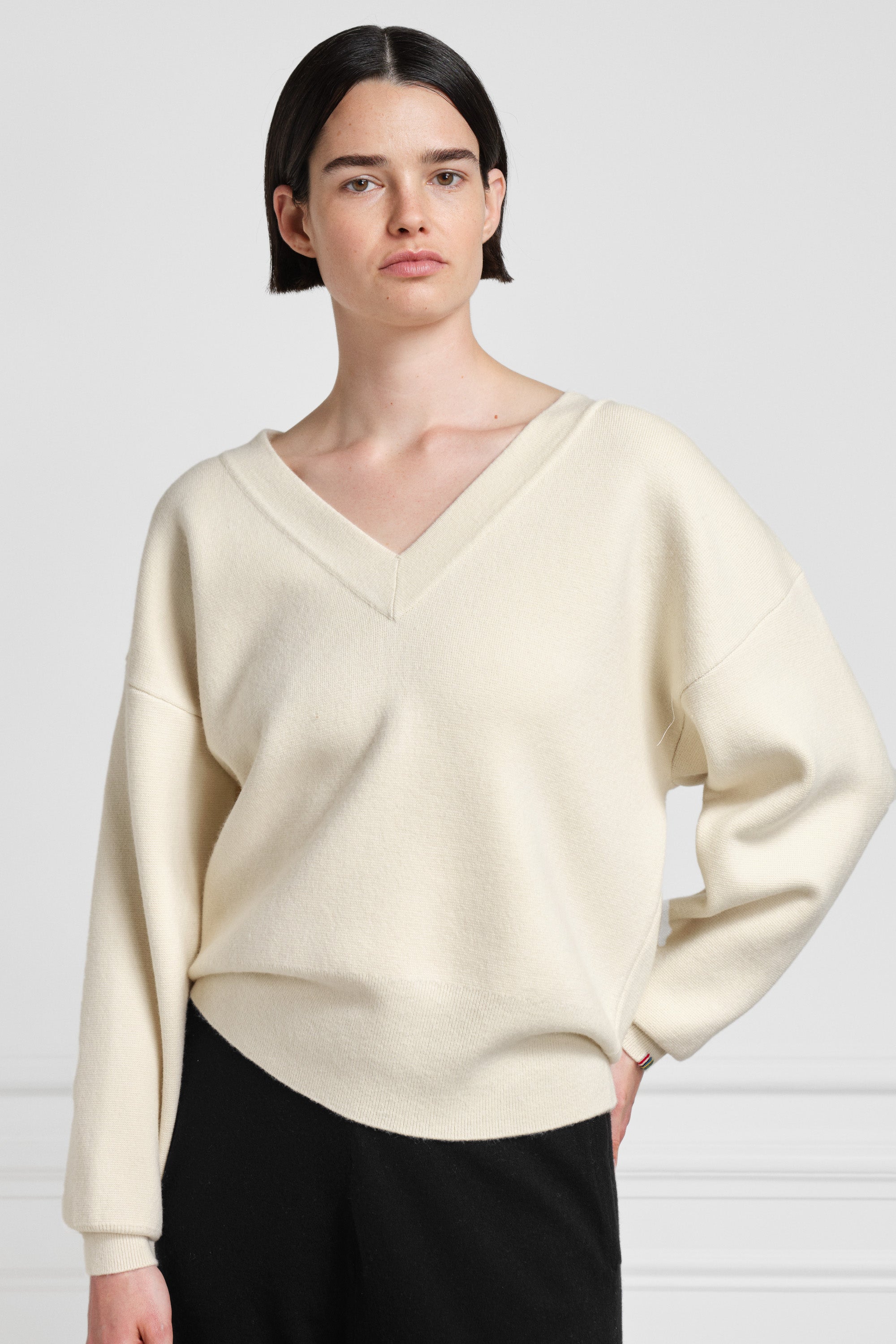 extreme cashmere V-neck cashmere blend cardigan - Neutrals