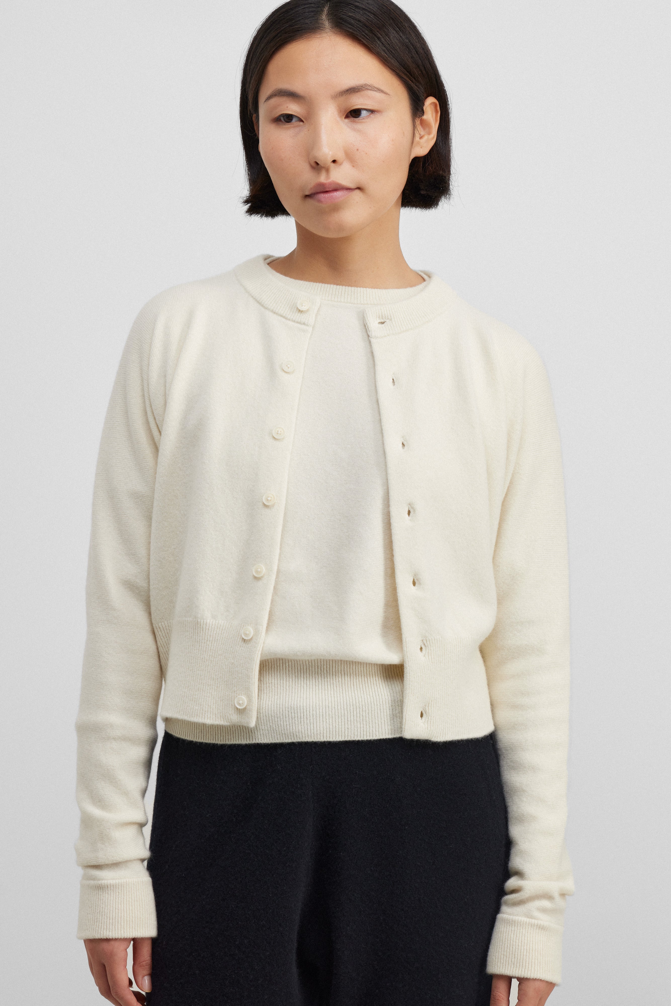 extreme cashmere☆ extreme cashmere cardigan buttons women – 257 blouson