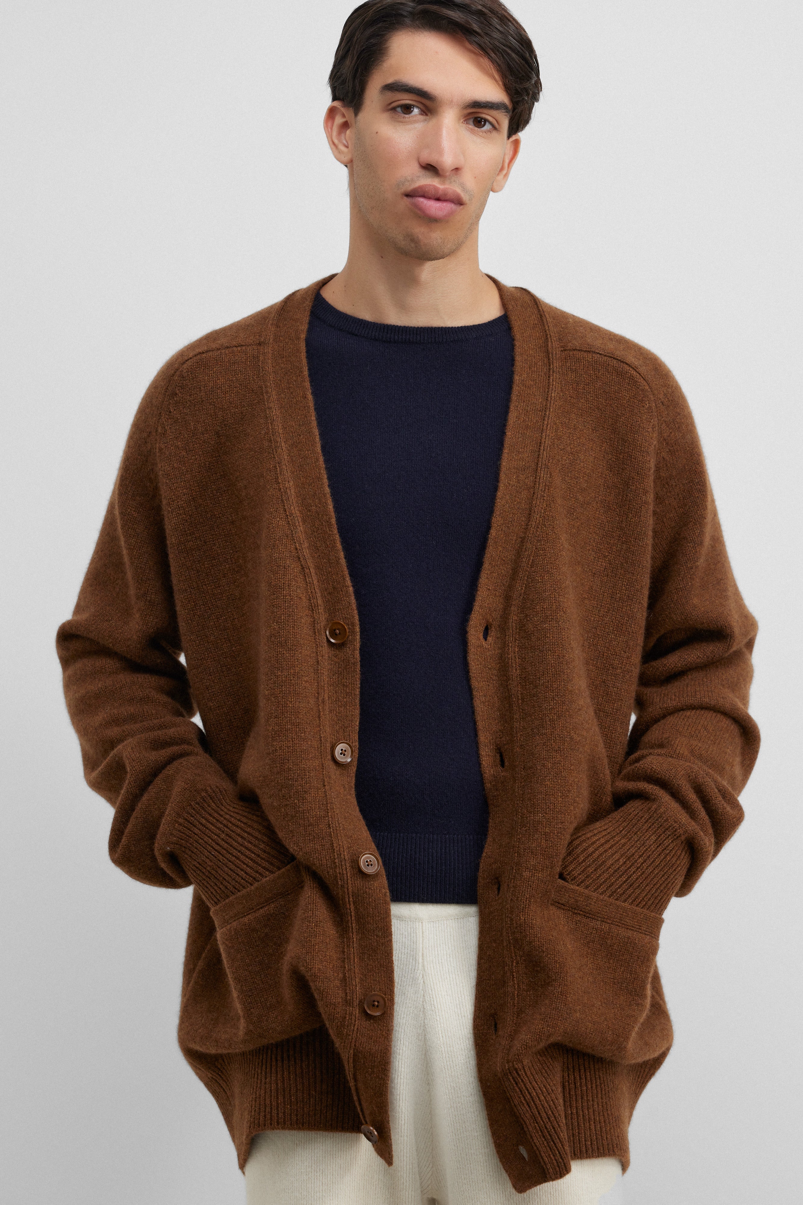 Cardigan Hilfiger Sweater Herren Crew Neck Sweatshirt Tommy