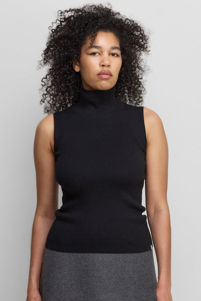 extreme cashmere cotton-mix turtleneck top 502 collo – extreme