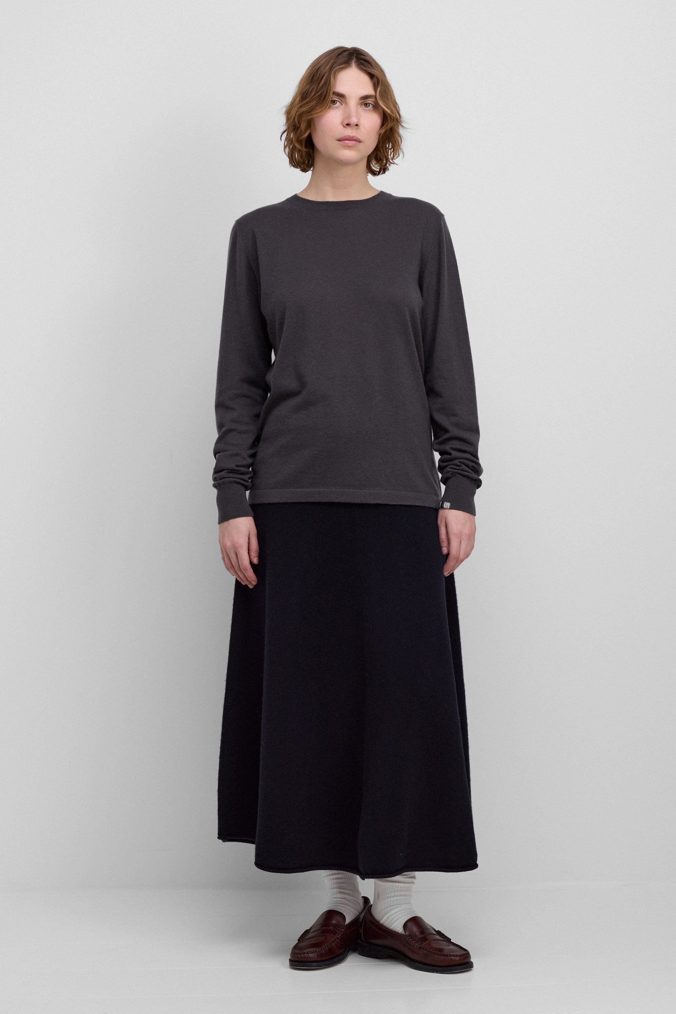 extreme cashmere wool long-sleeved t-shirt – 415 selfie – extreme