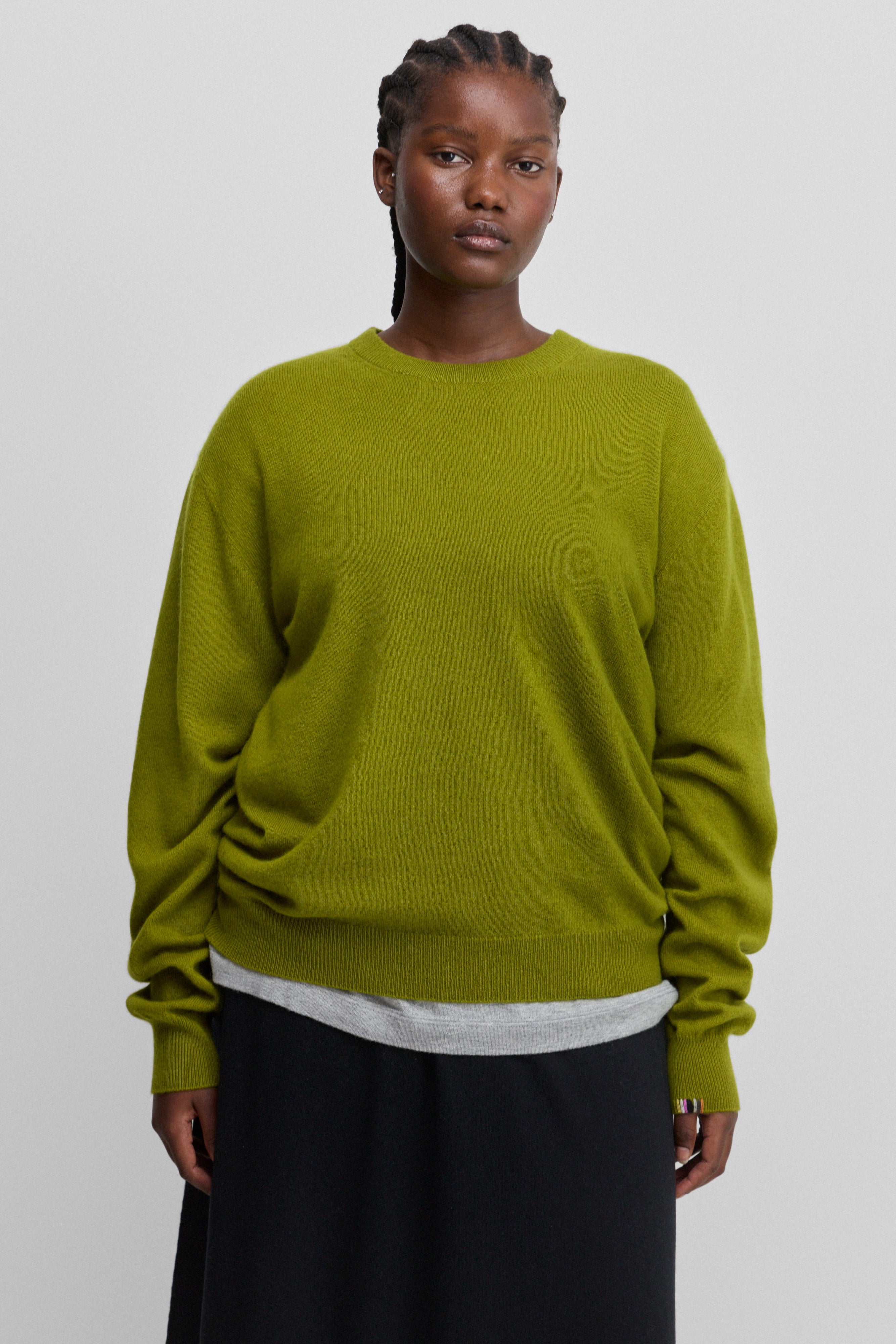 extreme cashmere crewneck sweater light – 397 bis – extreme cashmere x