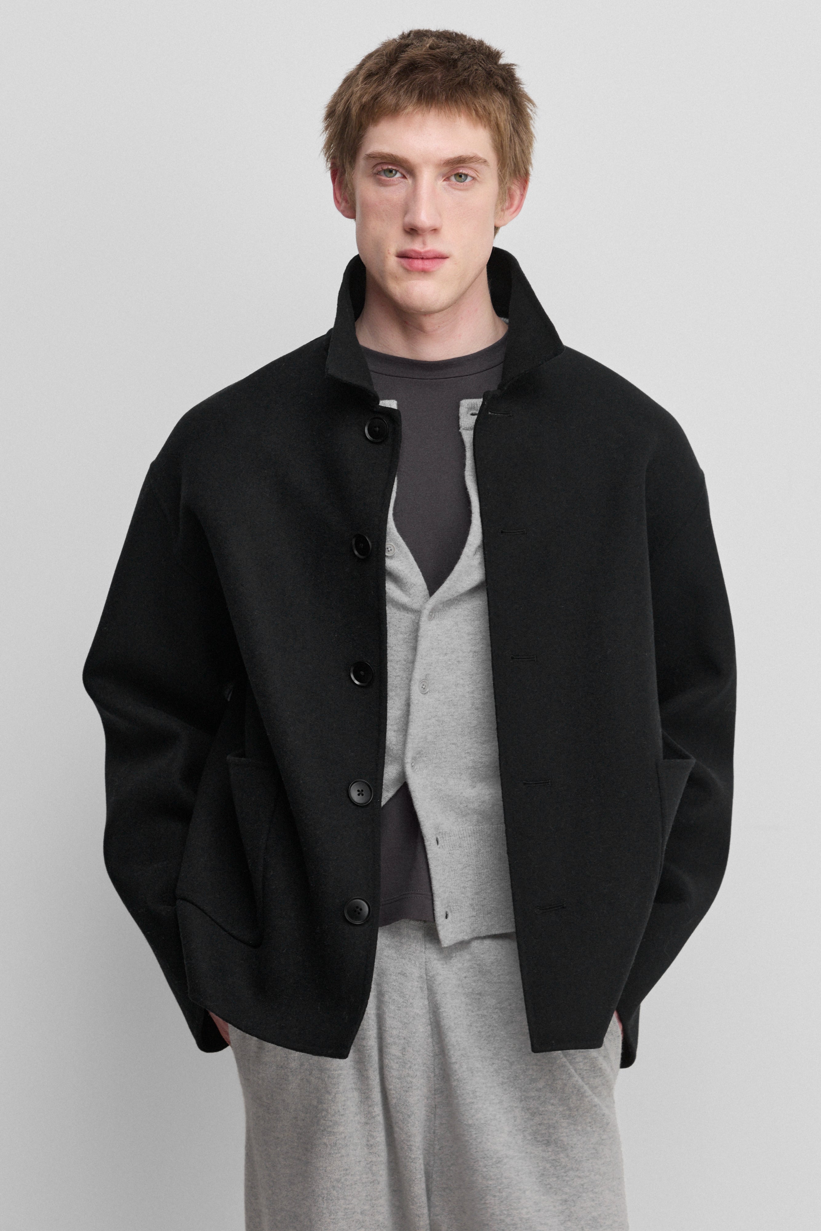 extreme cashmere double face jacket – n°427 maker – extreme cashmere x