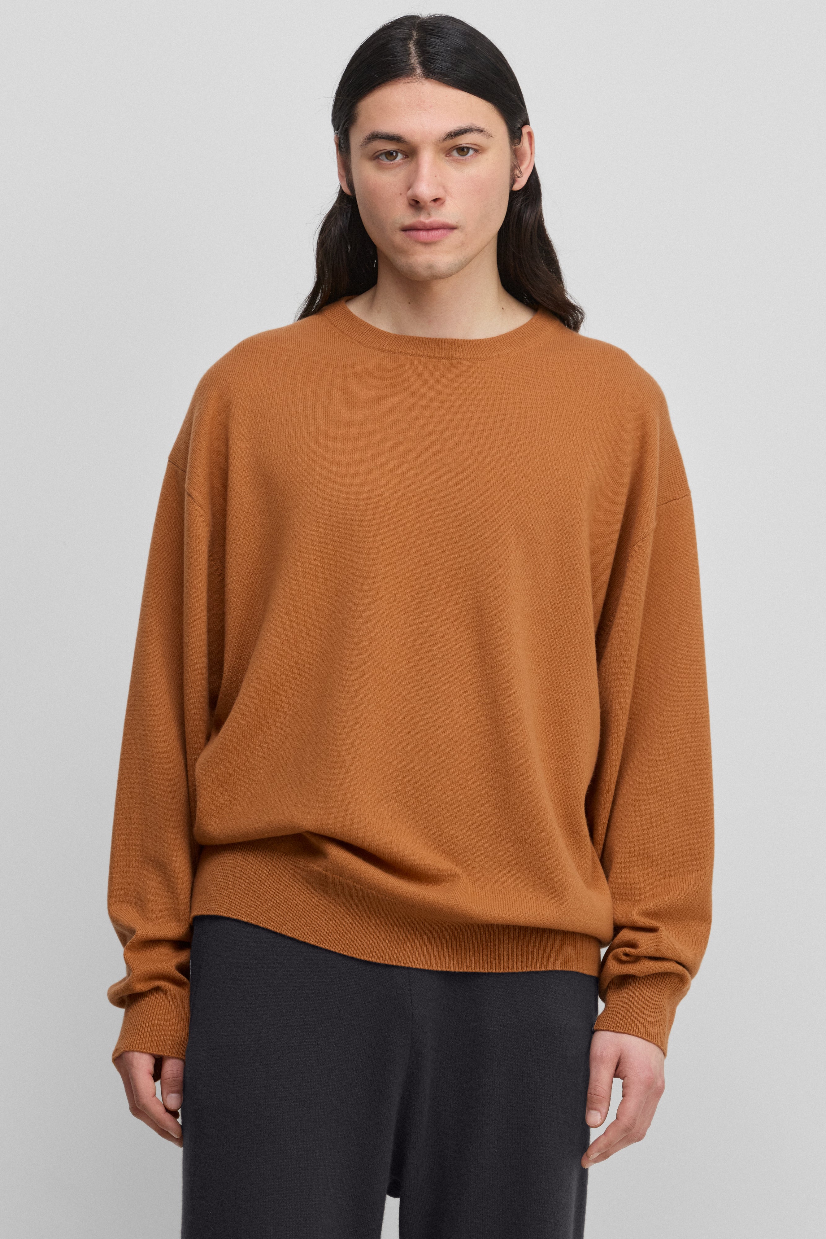 extreme cashmere トップス extreme cashmere crew-neck sweater pure – 167 please – extreme