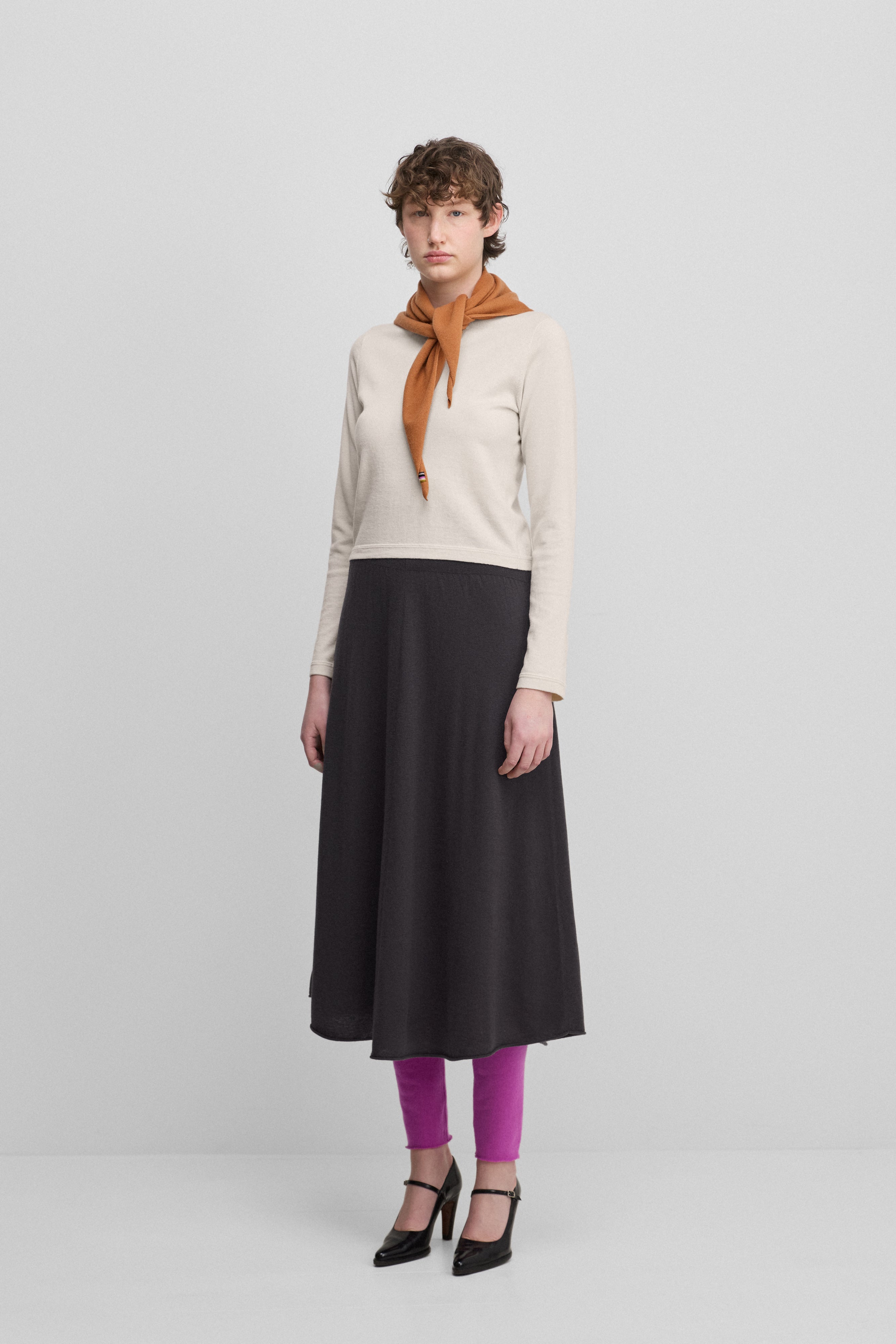 extreme cashmere cotton long-sleeved top – 451 lisa – extreme