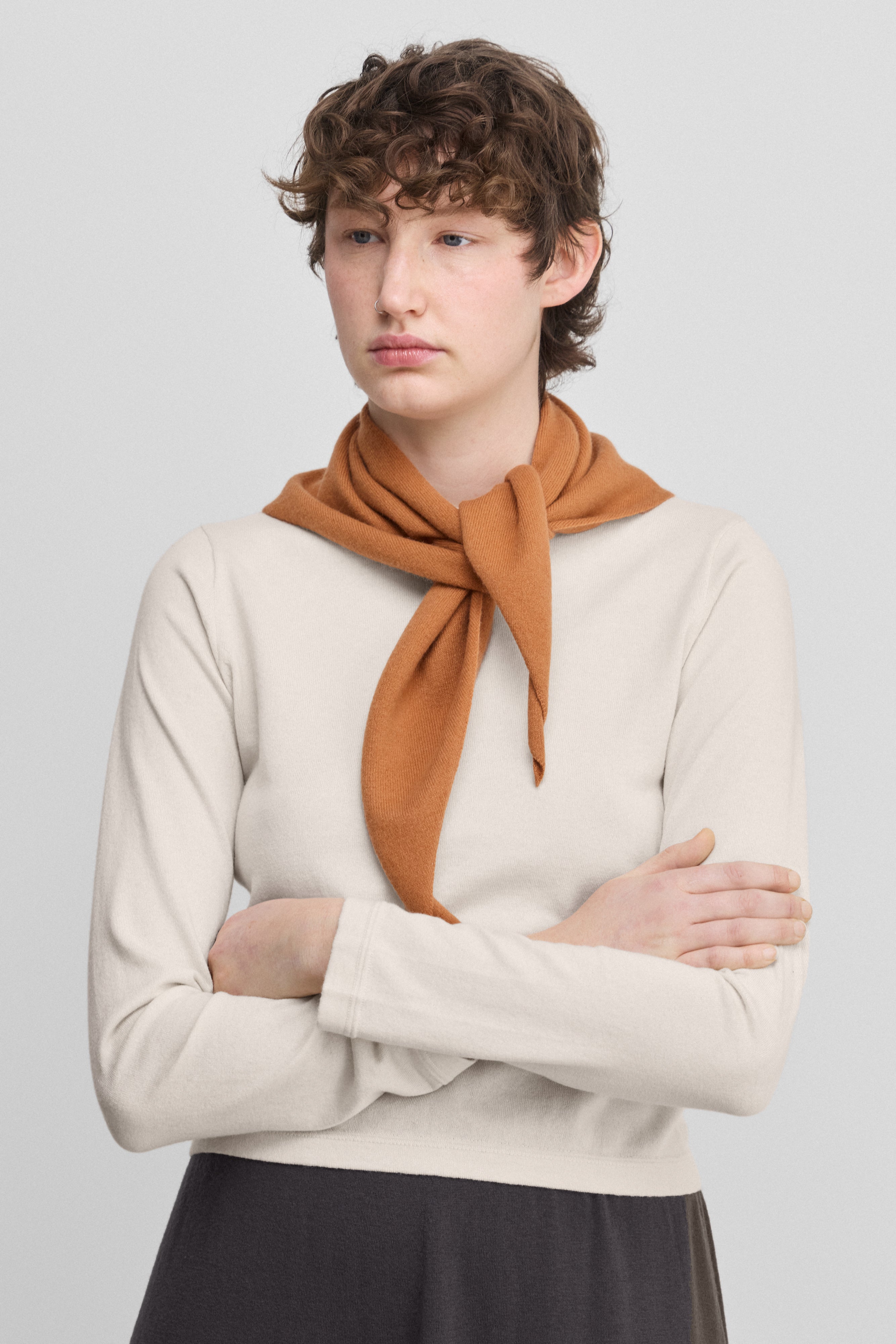 extreme cashmere cotton long-sleeved top – 451 lisa – extreme