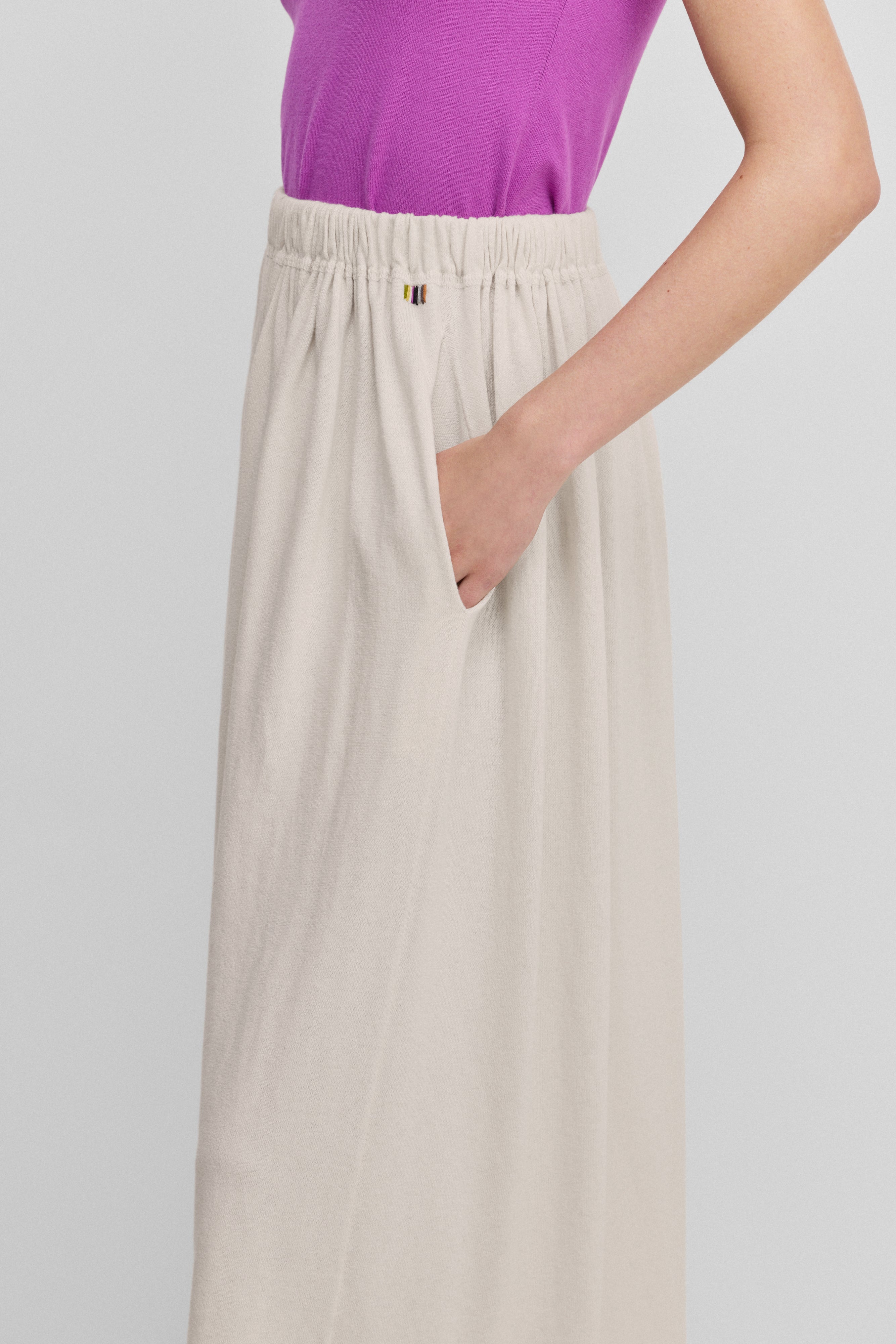 extreme cashmere cotton maxi skirt – 403 mary short – extreme
