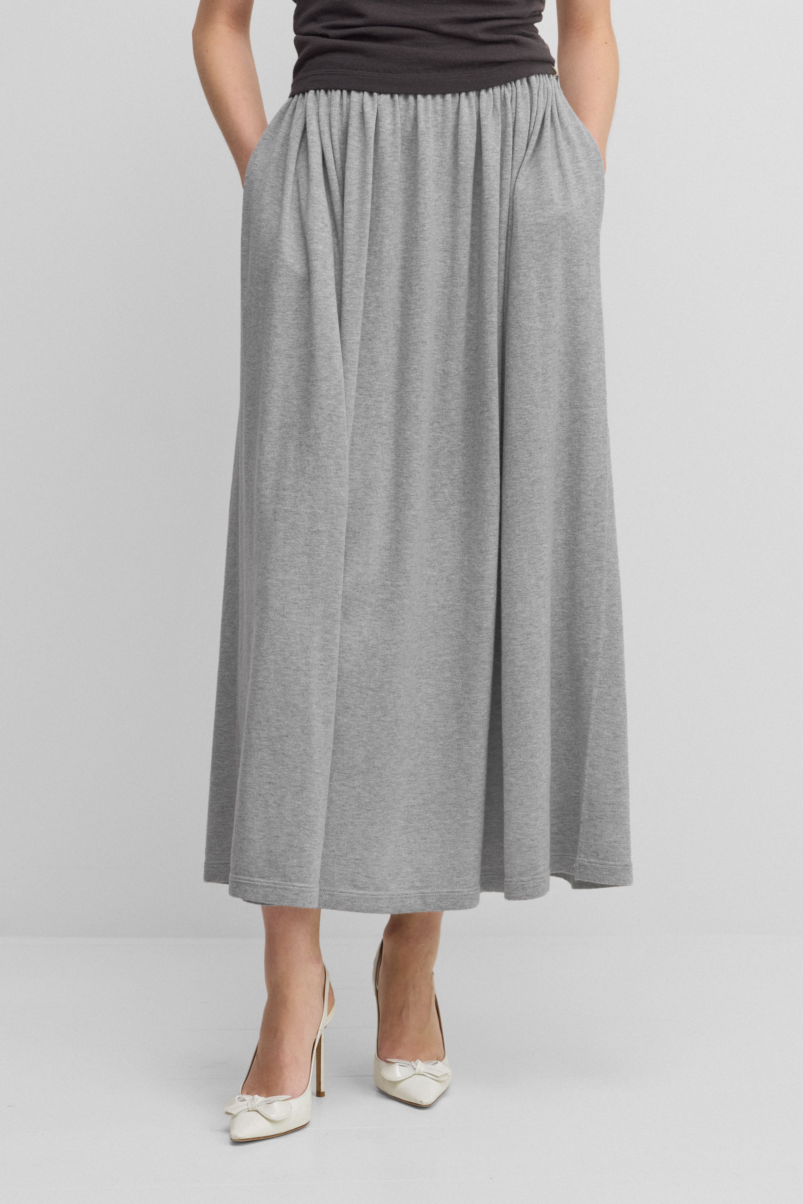 extreme cashmere cotton maxi skirt – 403 mary short – extreme