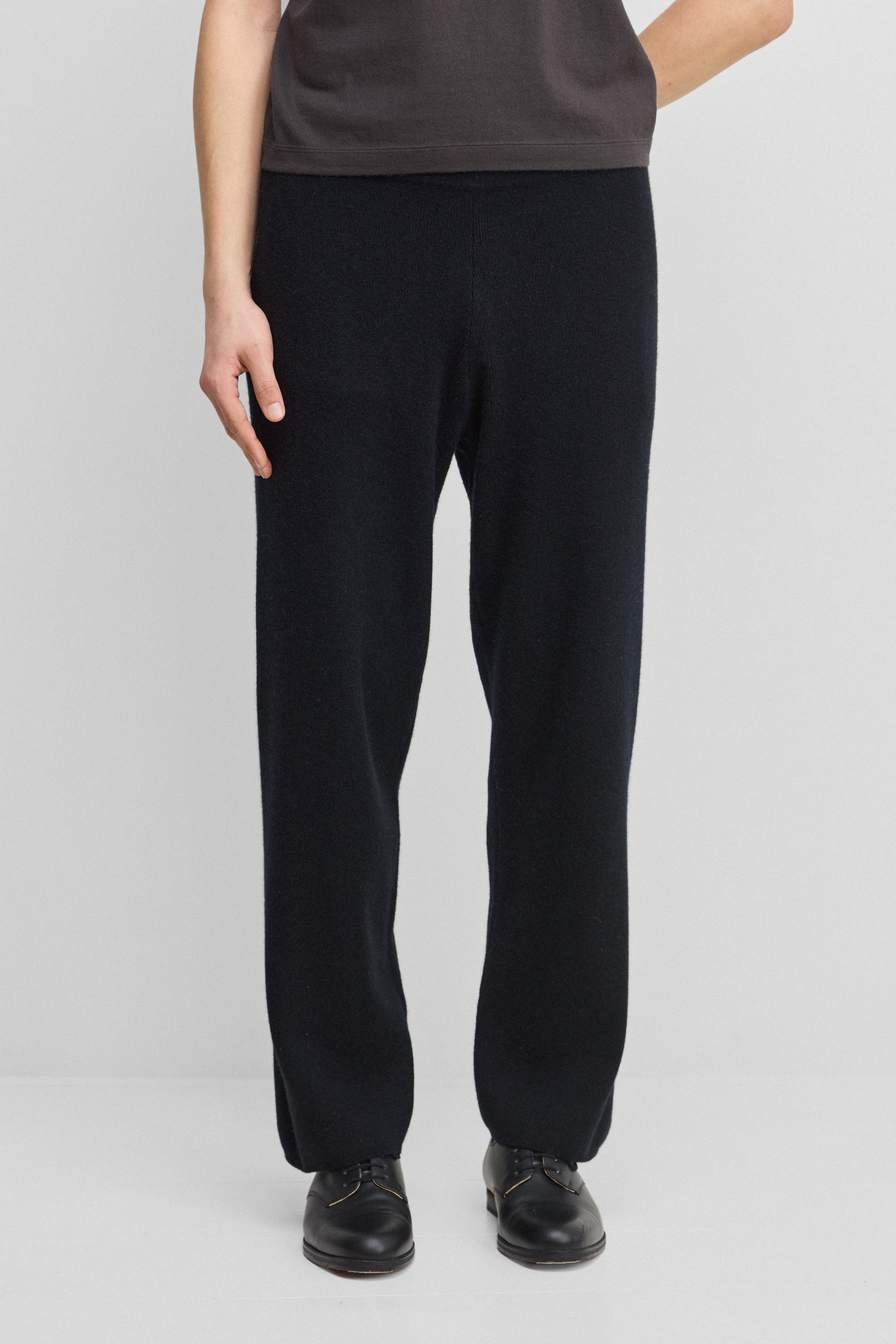 extreme cashmere wide-leg pants ribbed – 387 strut – extreme