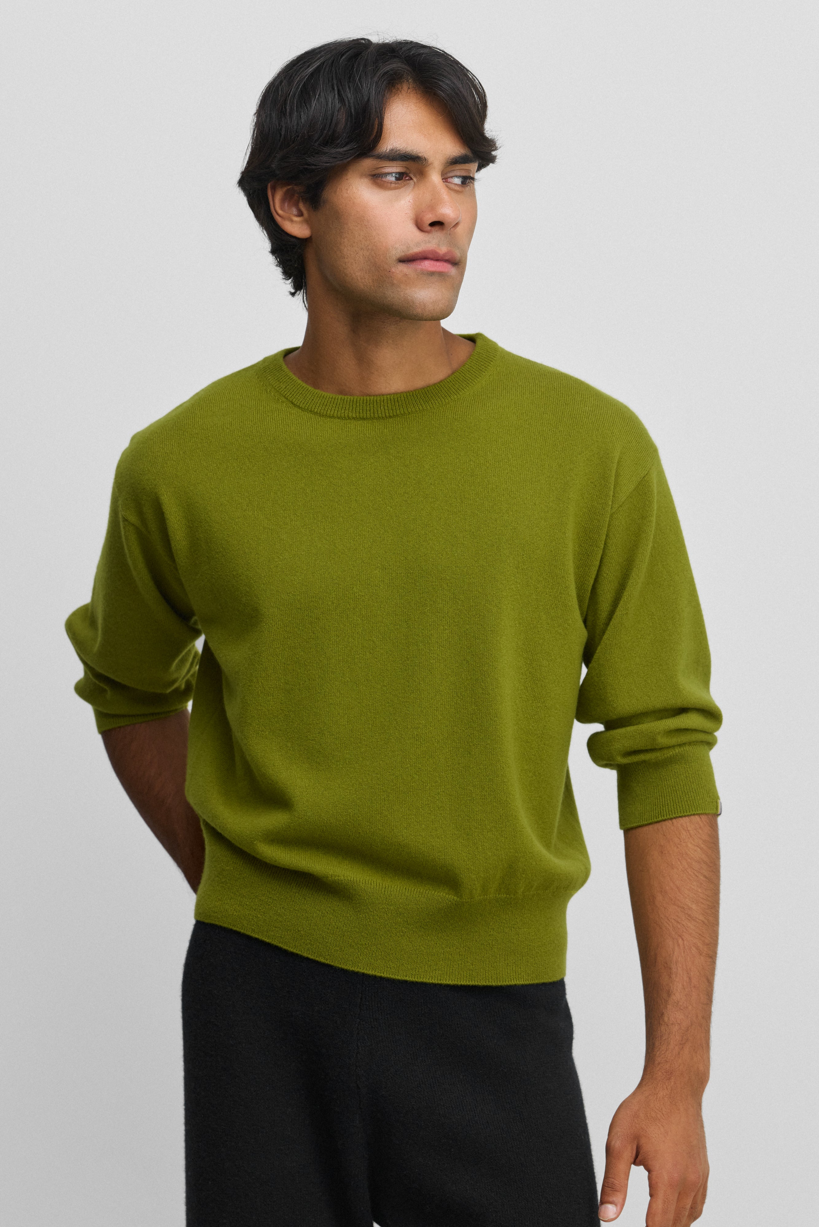 extreme cashmere leichter 7/8-arm pullover 398 jewel – extreme