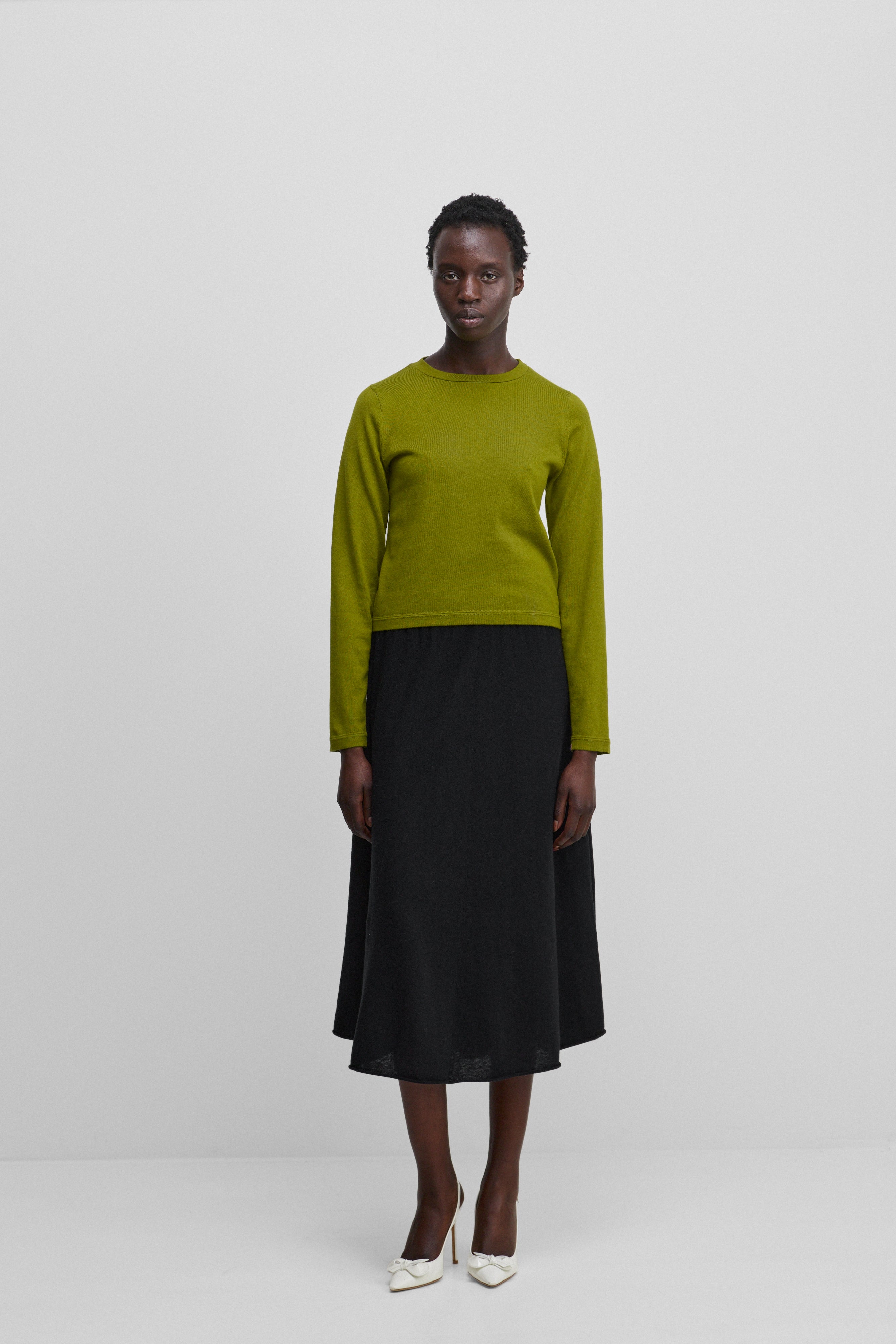 extreme cashmere cotton long-sleeved top – 451 lisa – extreme