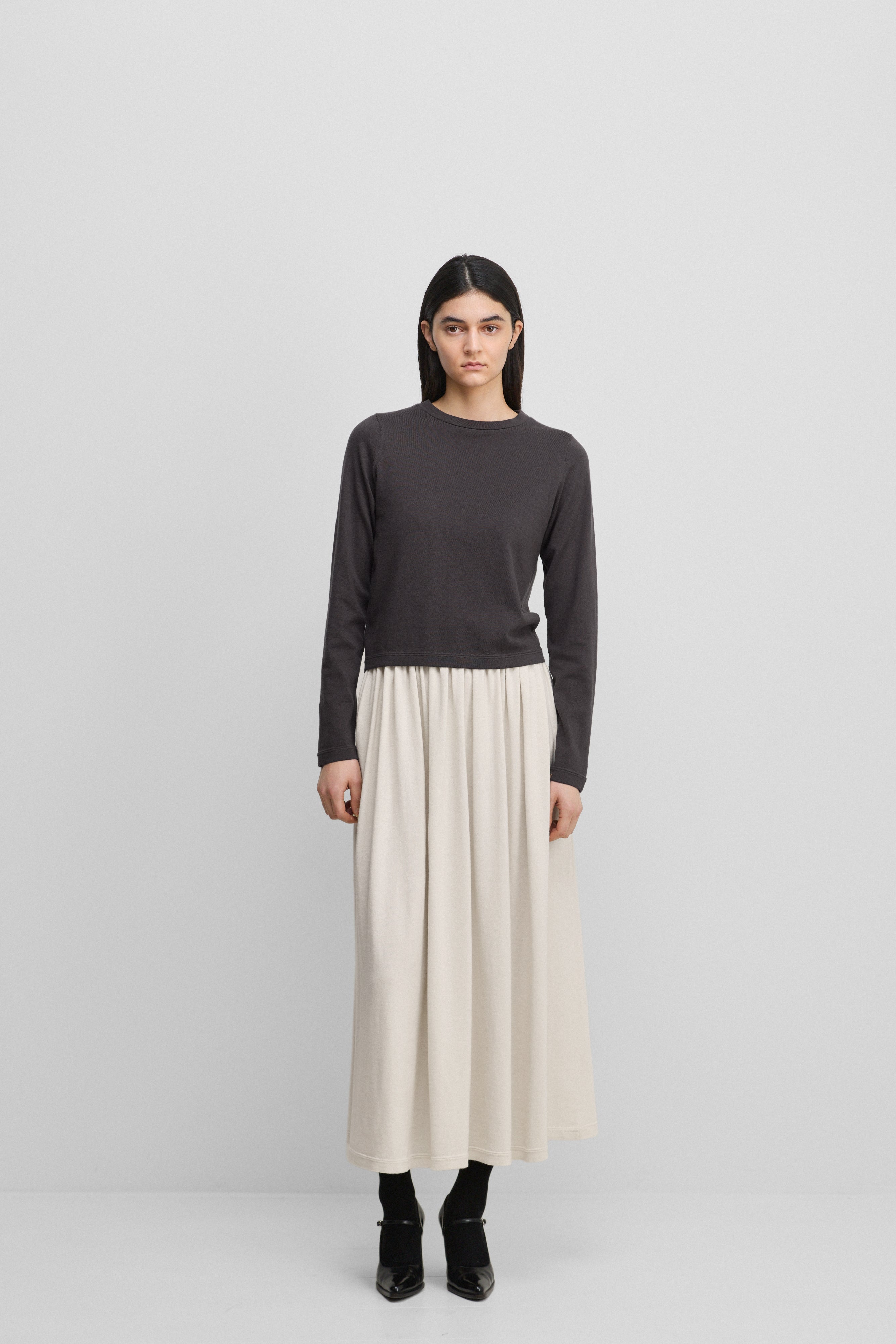 extreme cashmere cotton long-sleeved top – 451 lisa – extreme