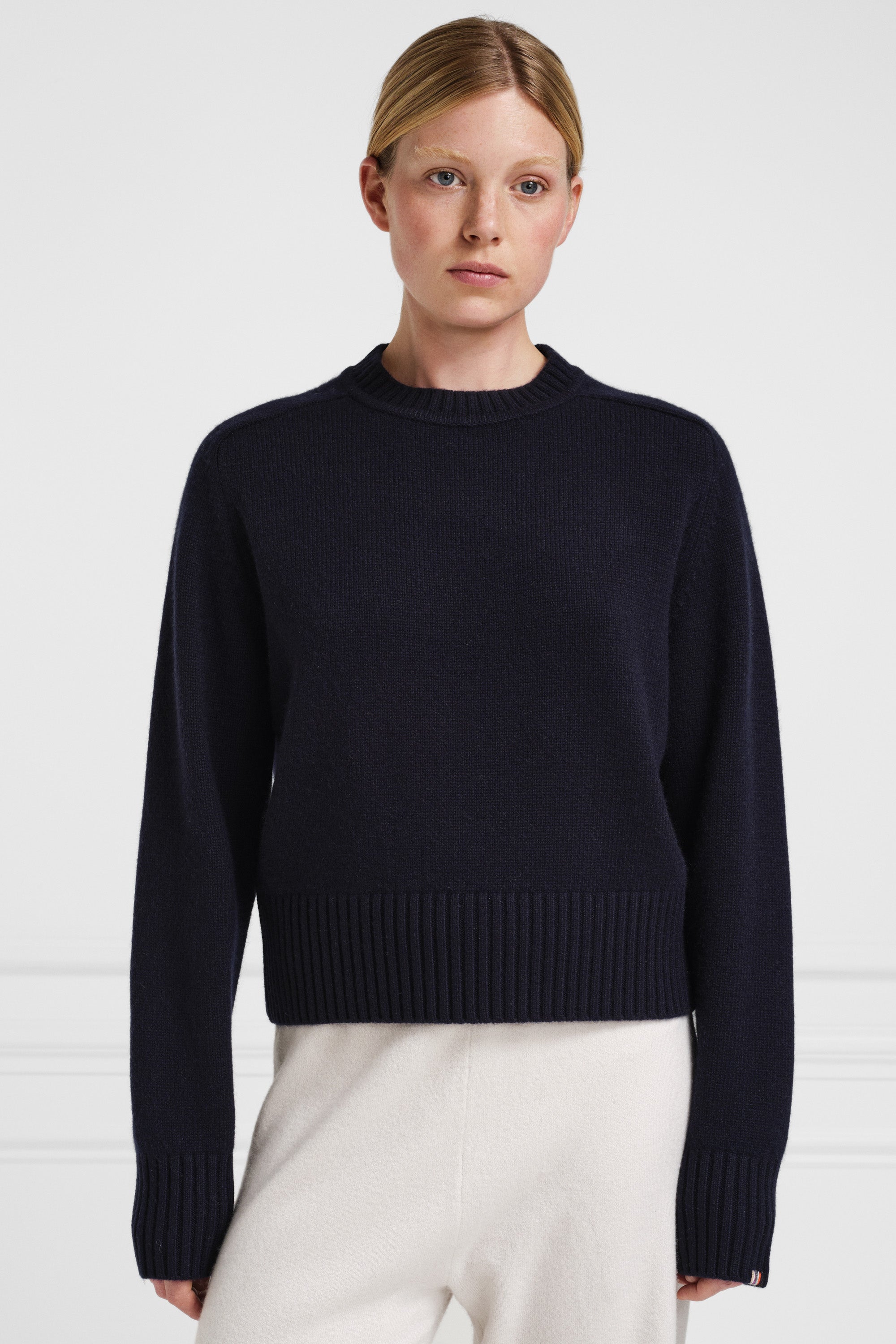 extreme cashmere トップス extreme cashmere crew-neck sweater pure – 167 please – extreme