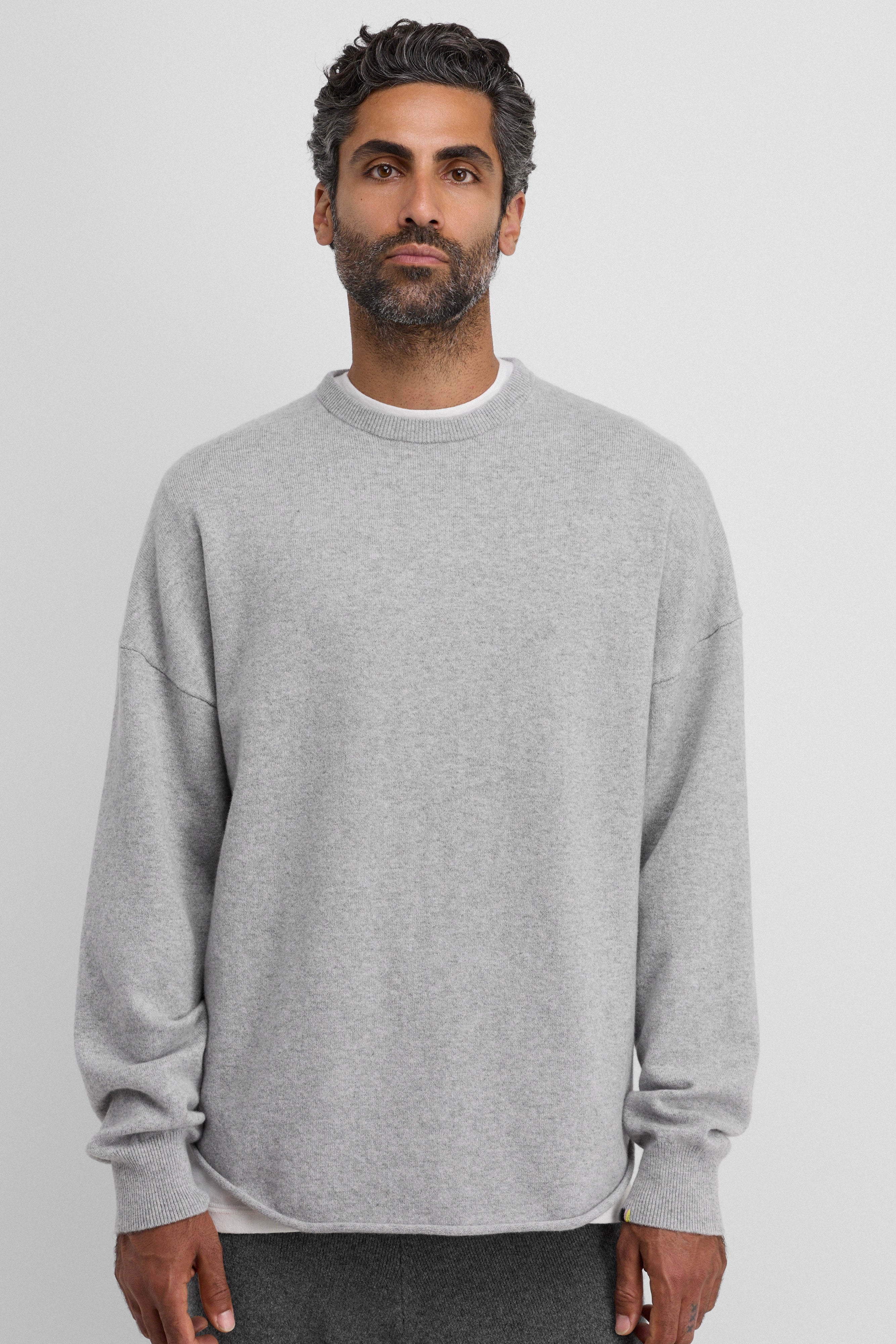 extreme cashmere crewneck sweater unisex – 53 crew hop