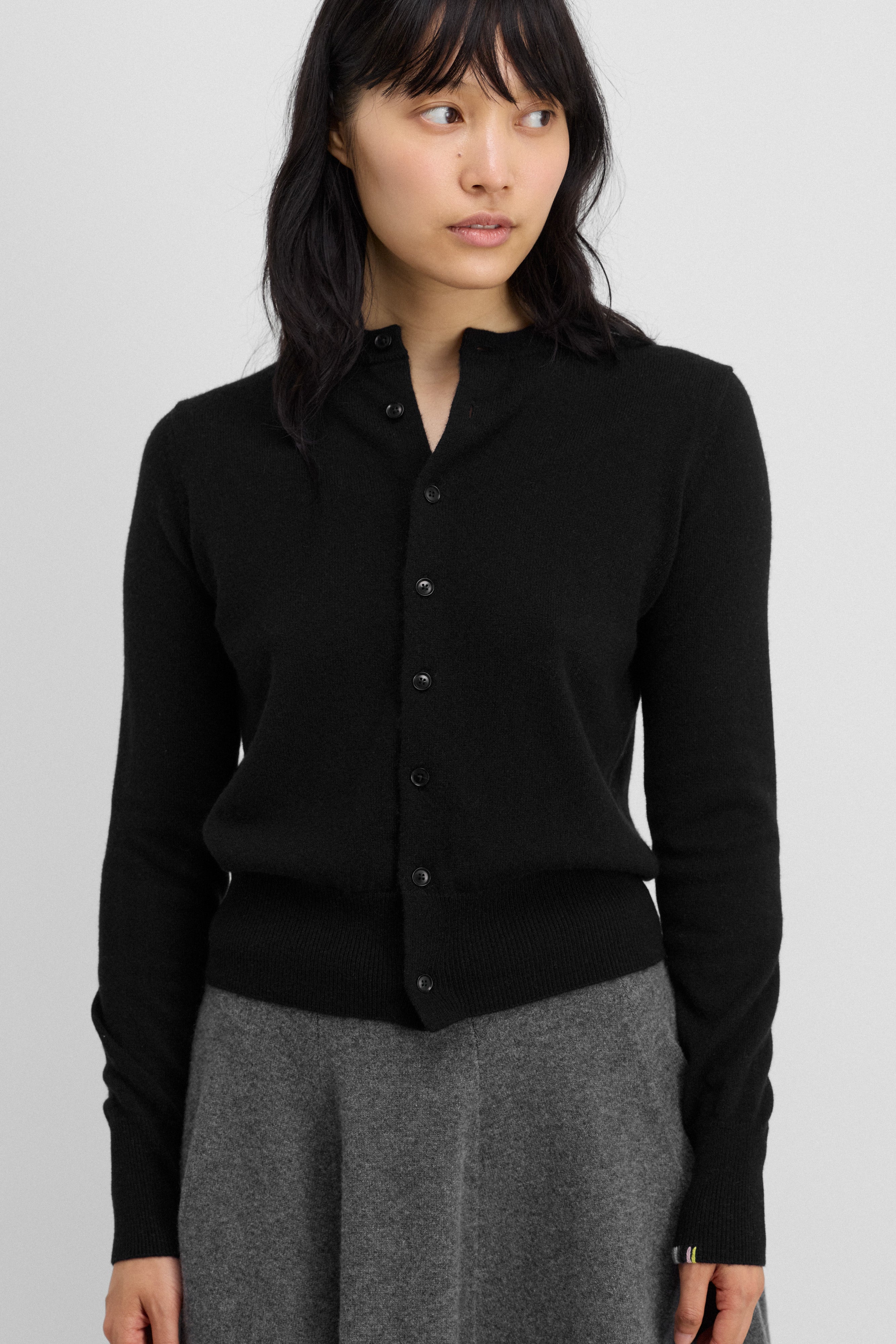 extreme cashmere petite cardigan fitted – 300 little 2