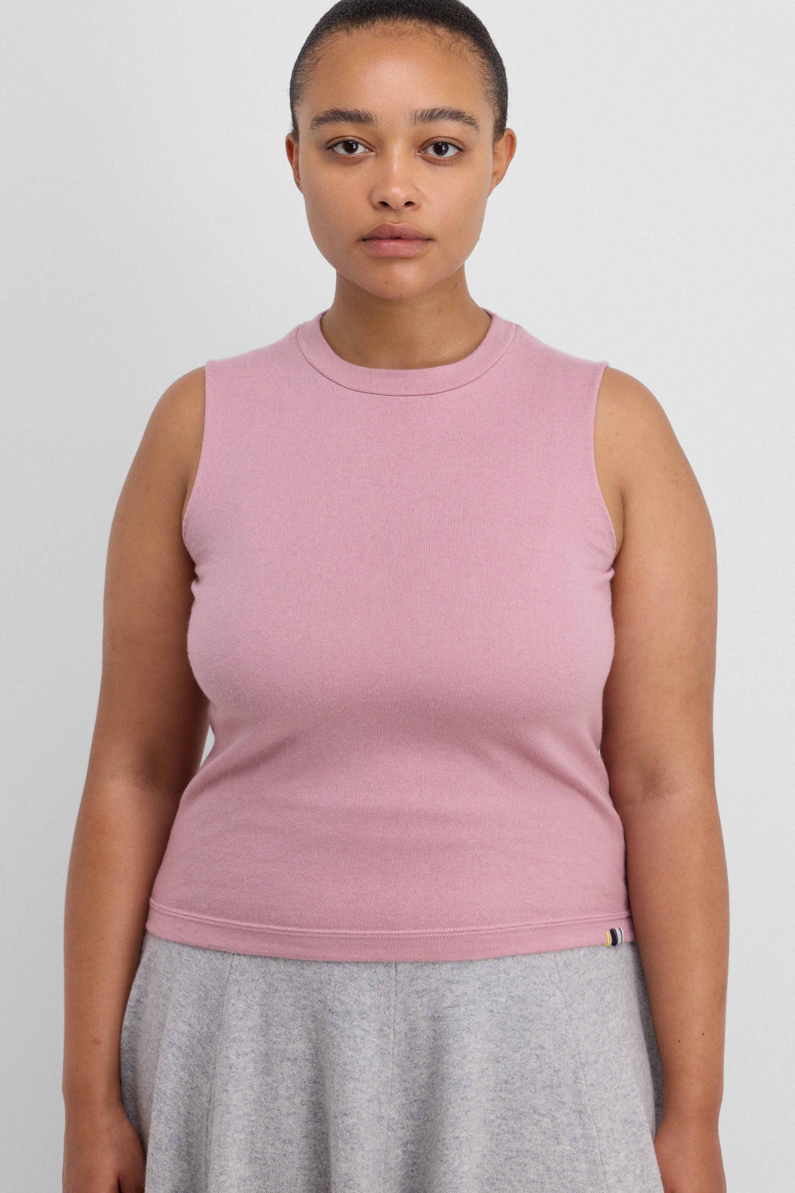 extreme cashmere タンクトップ extreme cashmere muscle tank top – n°421 player