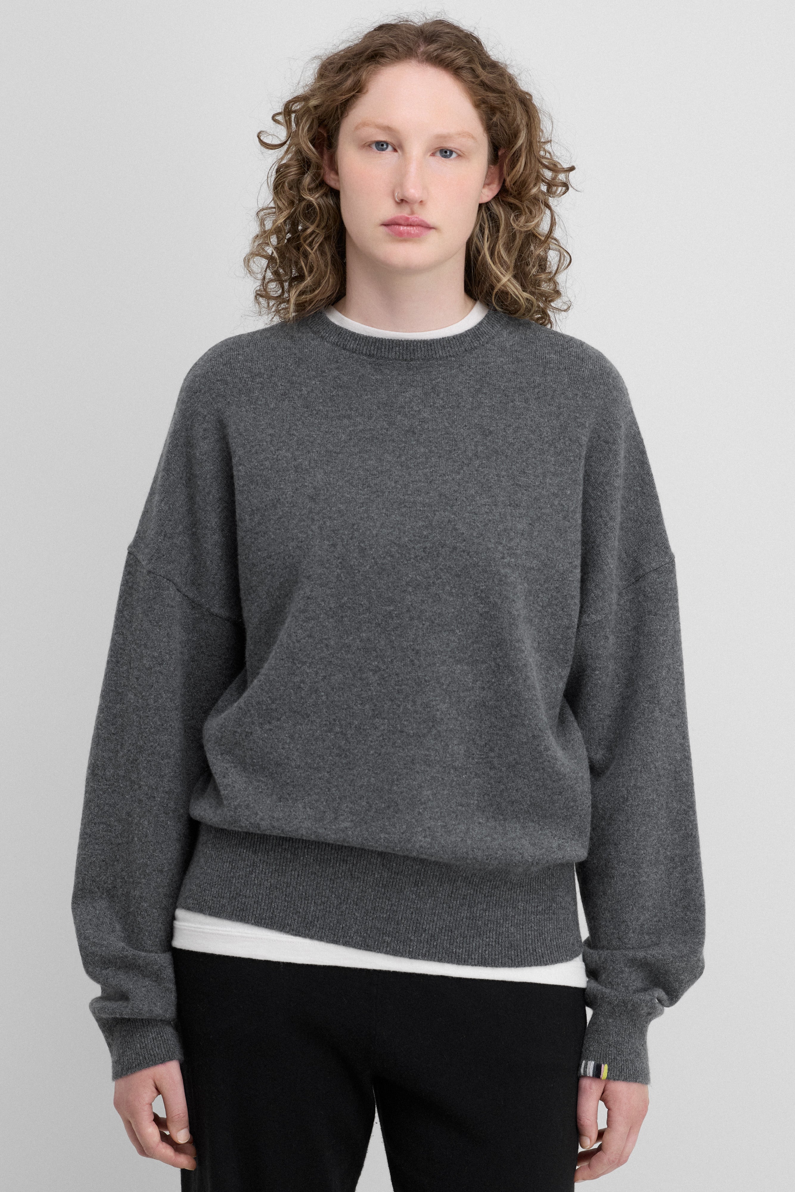 トップス GOOD ENOUGH Cashmere knit extreme cashmere crewneck sweater unisex – 355 tes