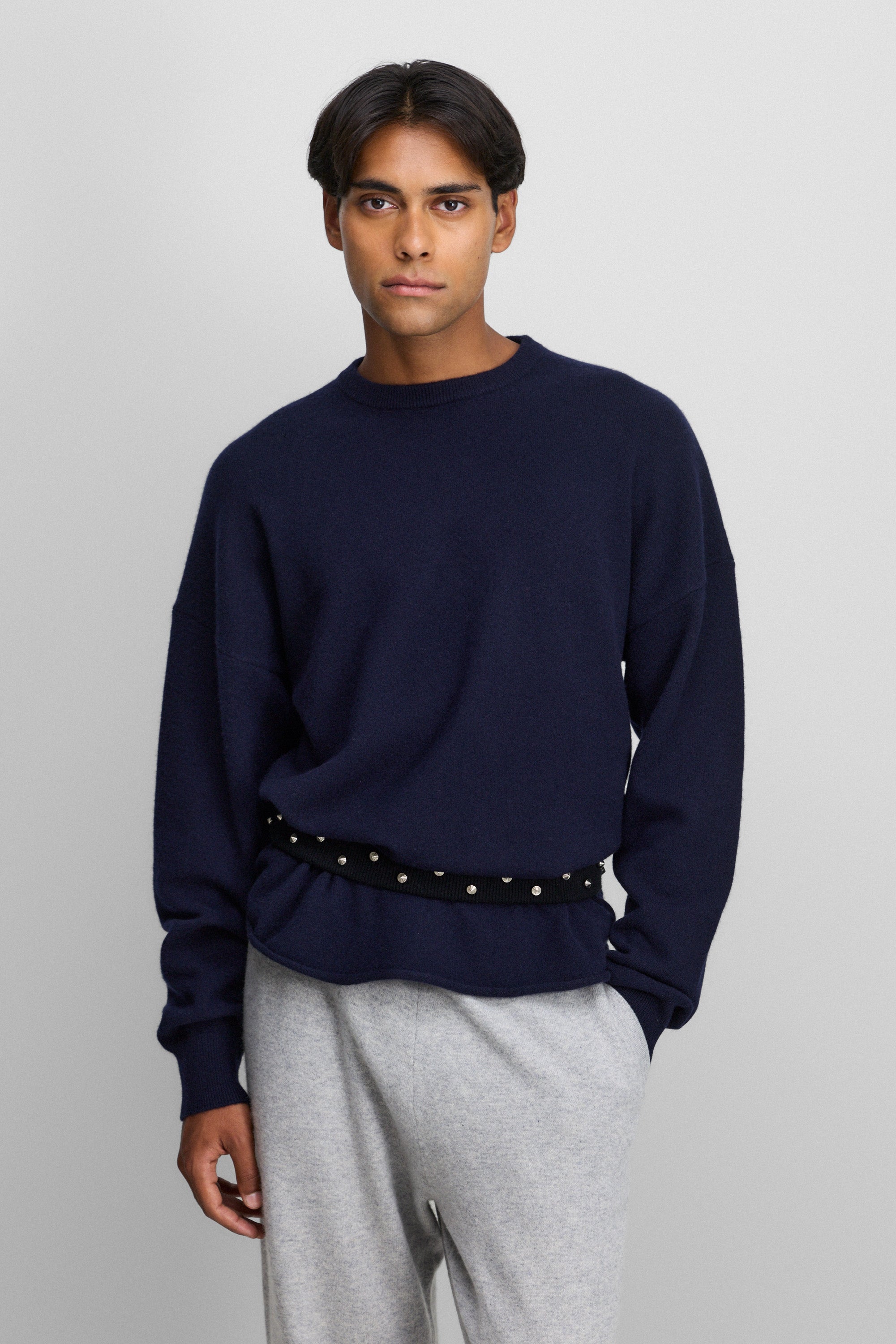 extreme cashmere crewneck sweater unisex – 53 crew hop