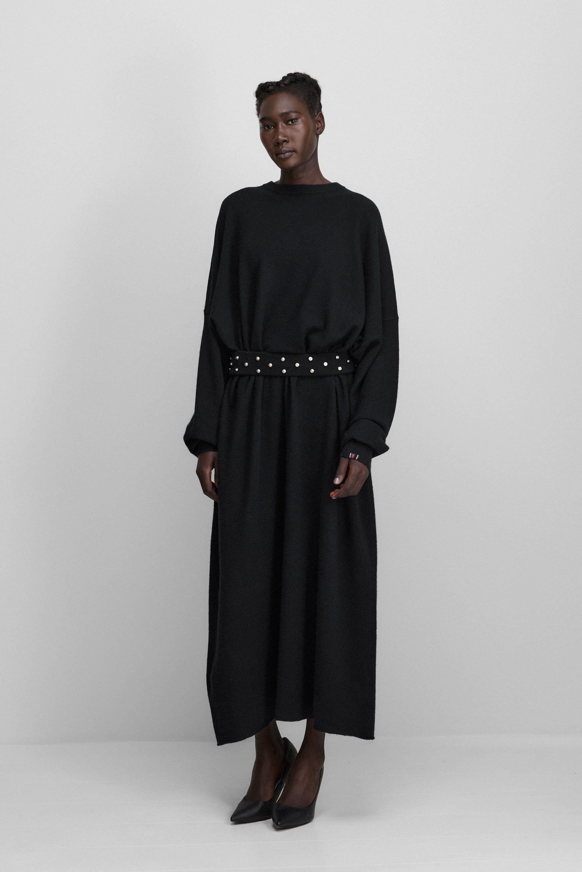 extreme cashmere maxi sweater dress – 289 may – extreme