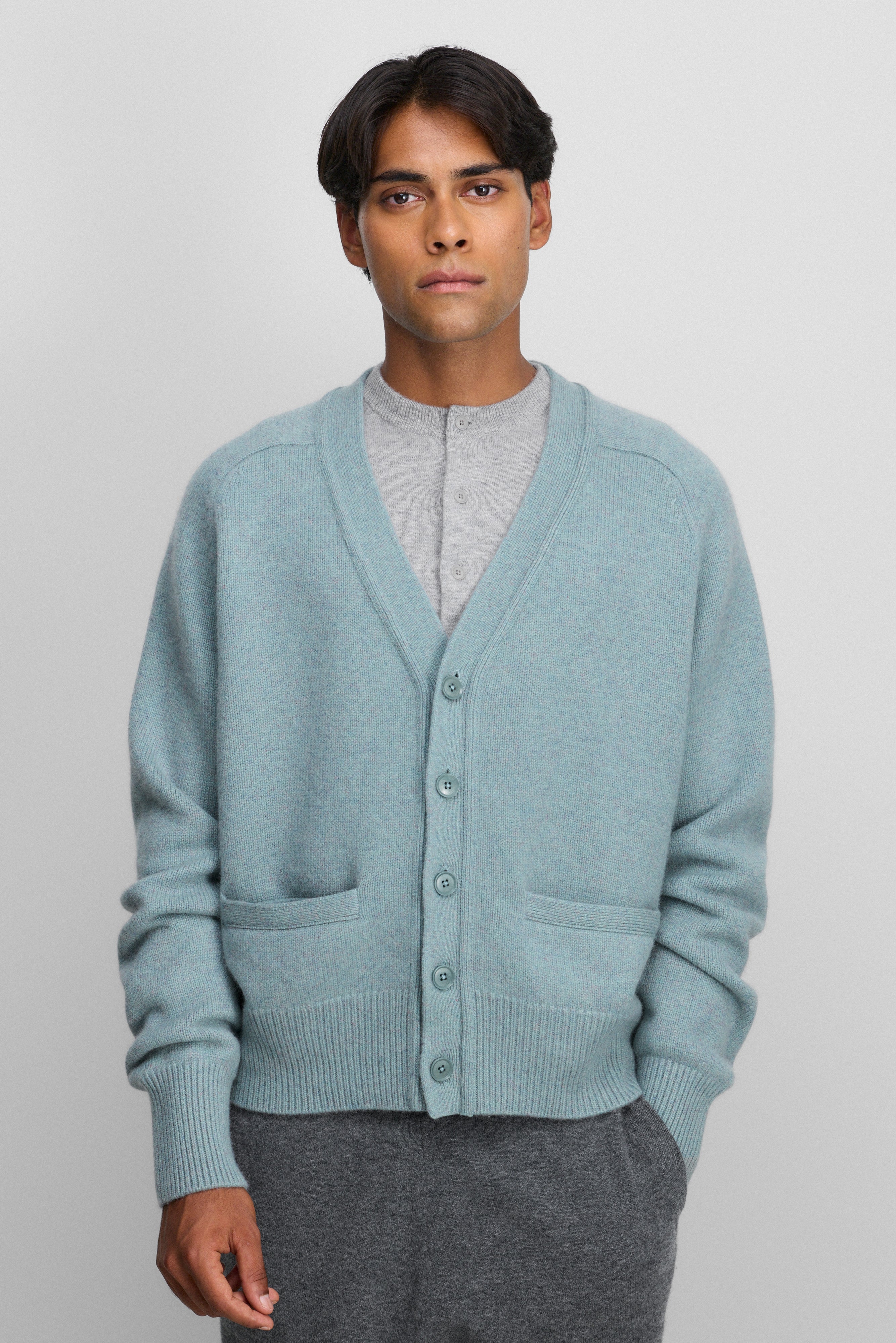 MLVINCE ペイズリー カーディガン L