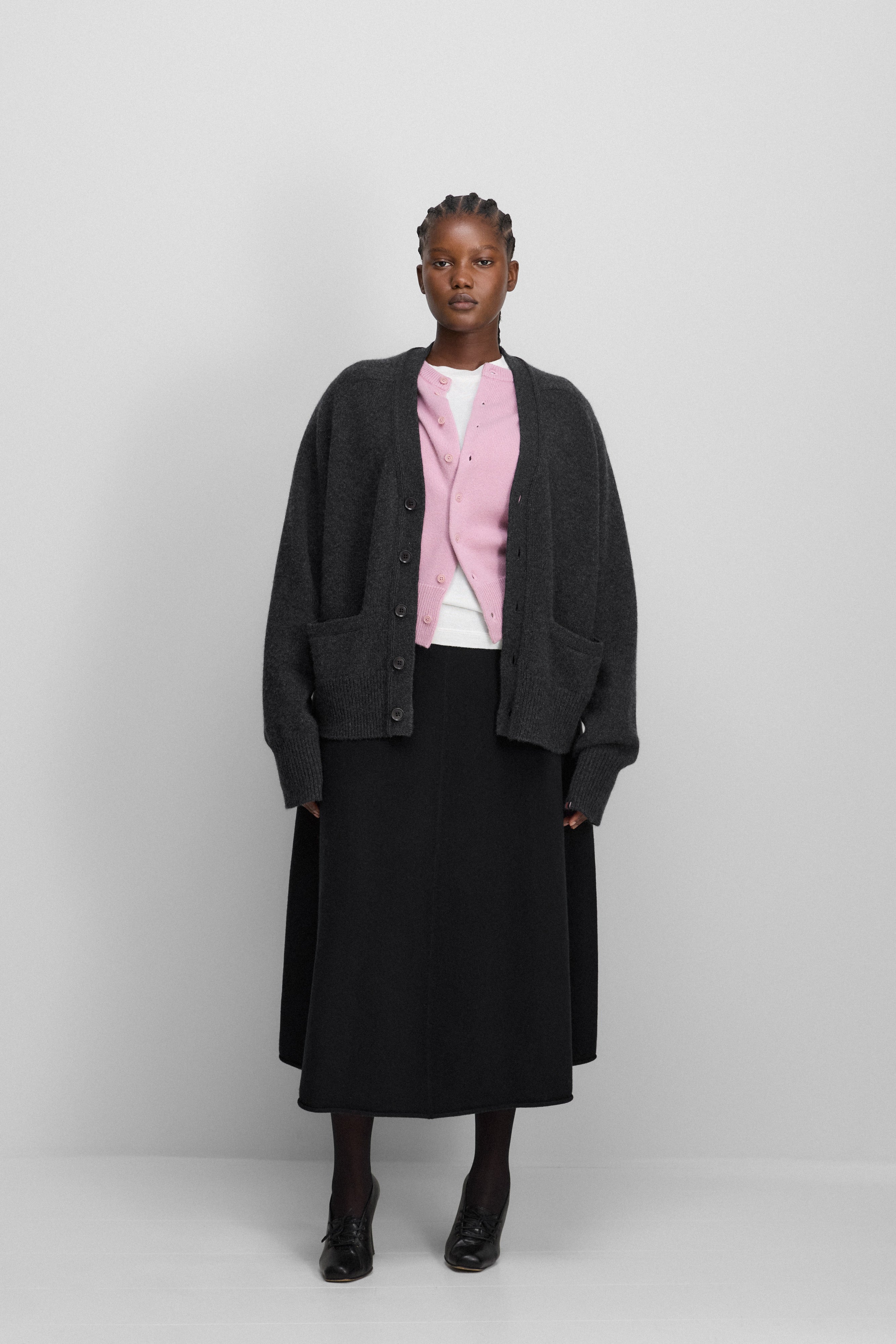 extreme cashmere v-neck cardigan n437 papilli short