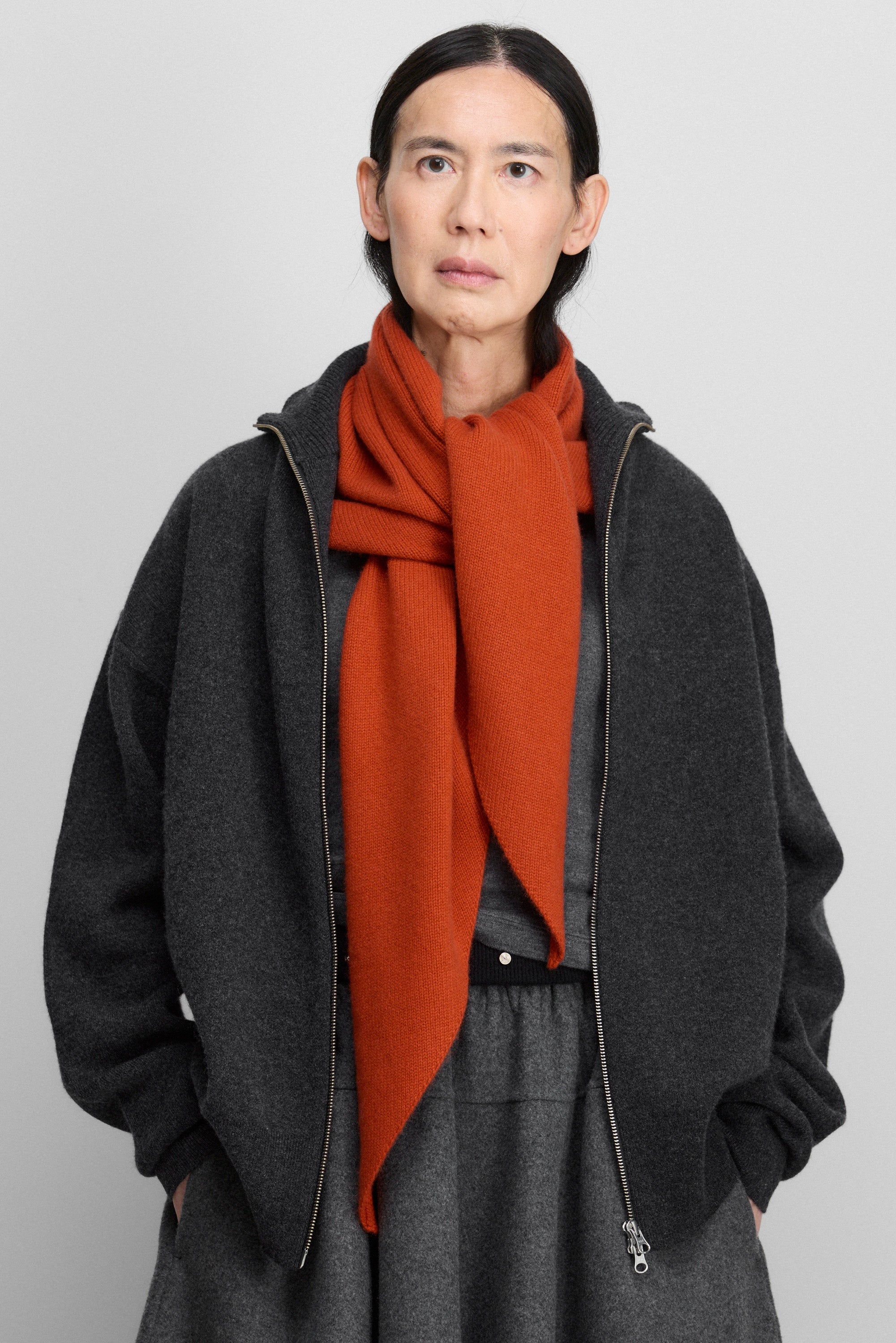 extreme cashmere triangle scarf – n°201 witch 2 – extreme cashmere x