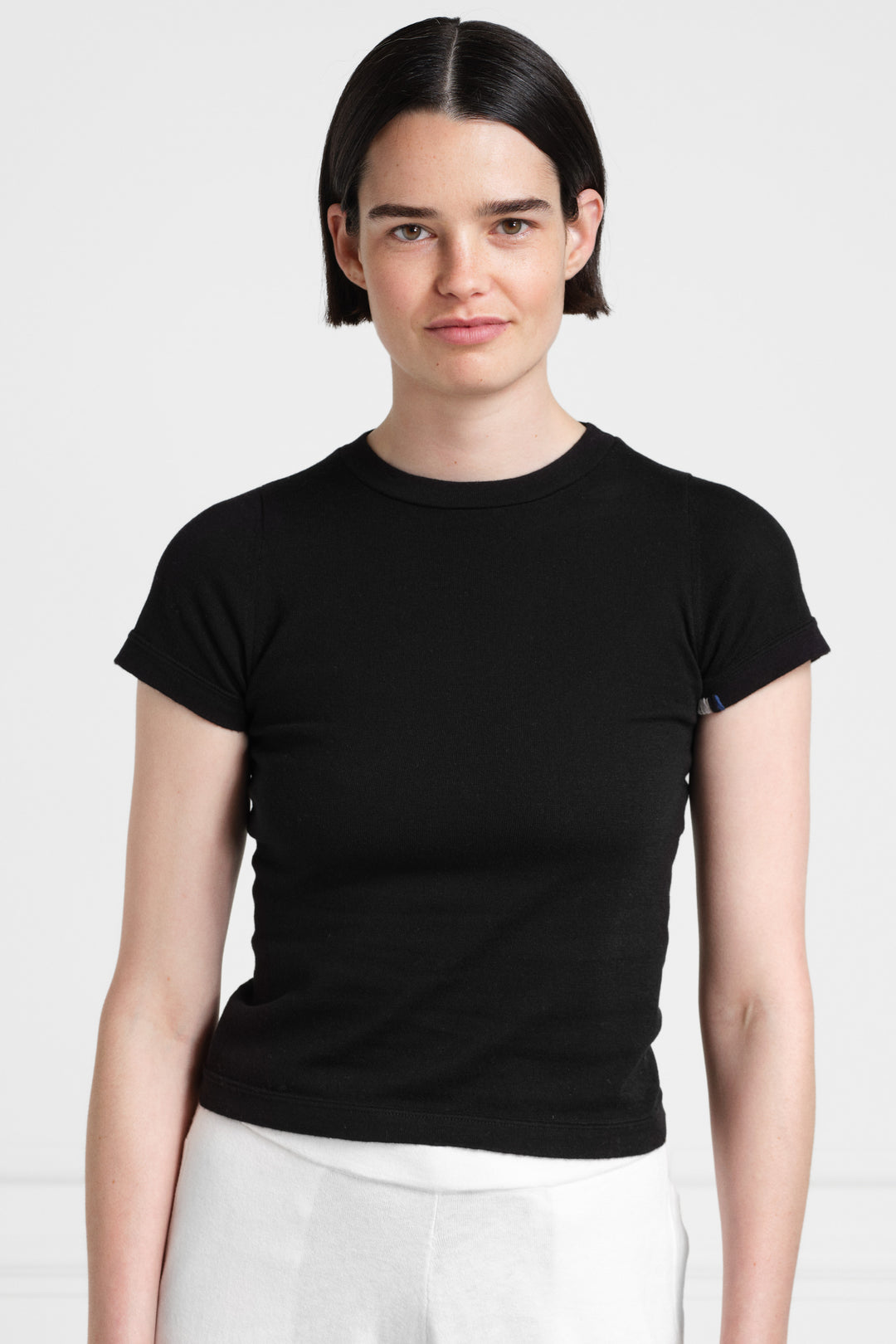 ATM - Women - Black Cashmere Pre-School Boy Tee