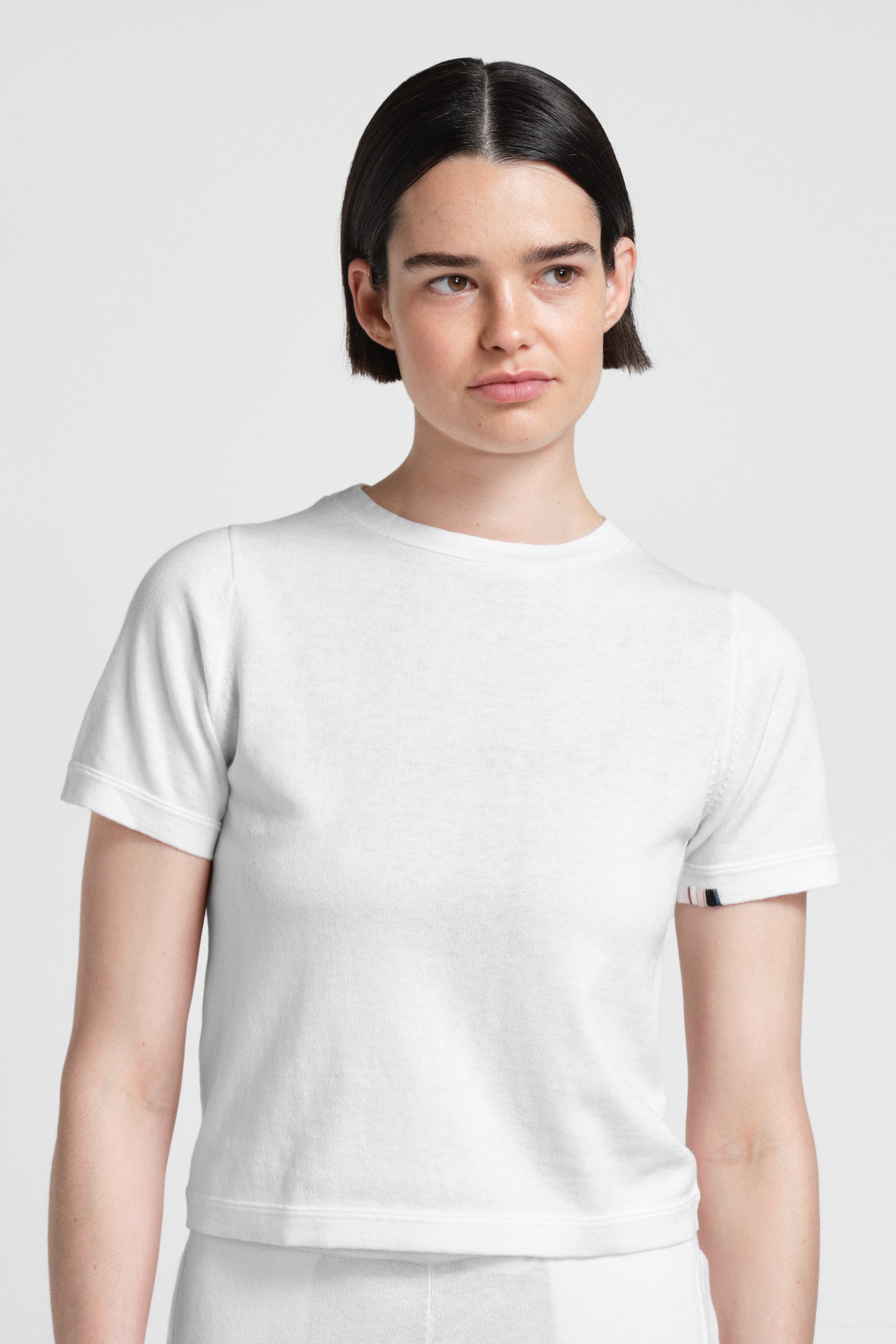 extreme cashmere small cotton-cashmere t-shirt n°267 tina