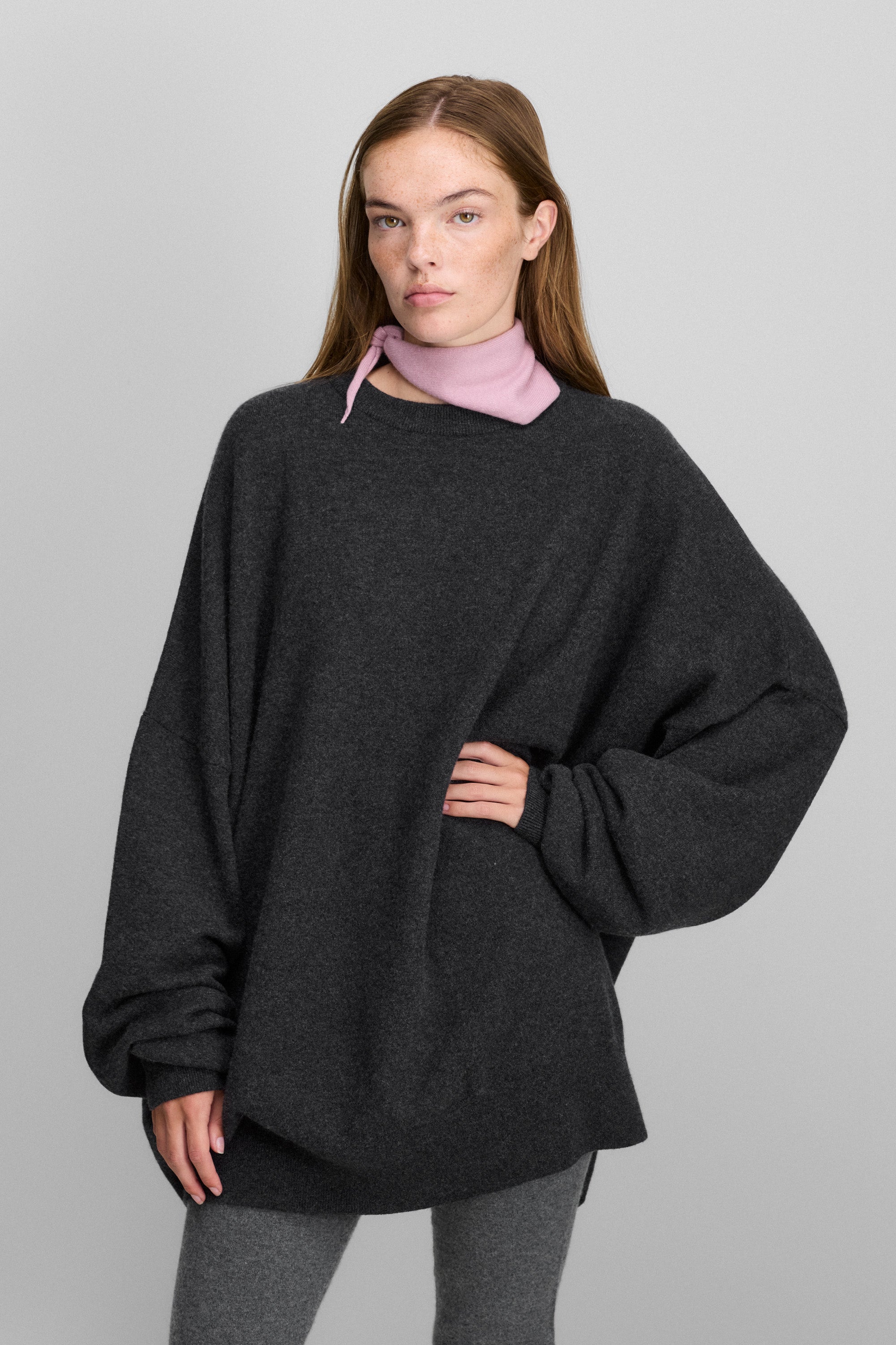 extreme cashmere sweater oversized crew – 246 juna – extreme