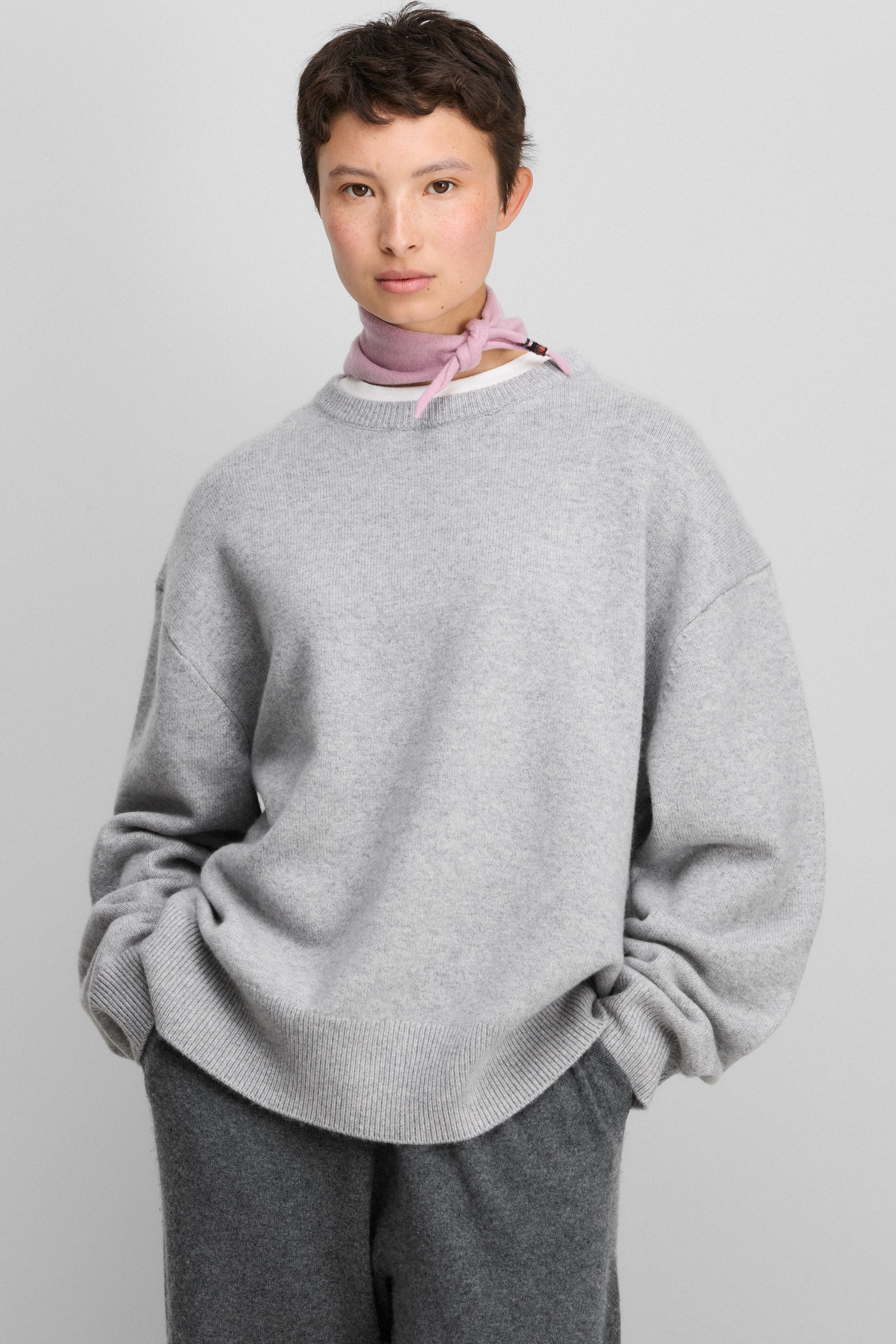 extreme cashmere sweater relaxed – n431 mike