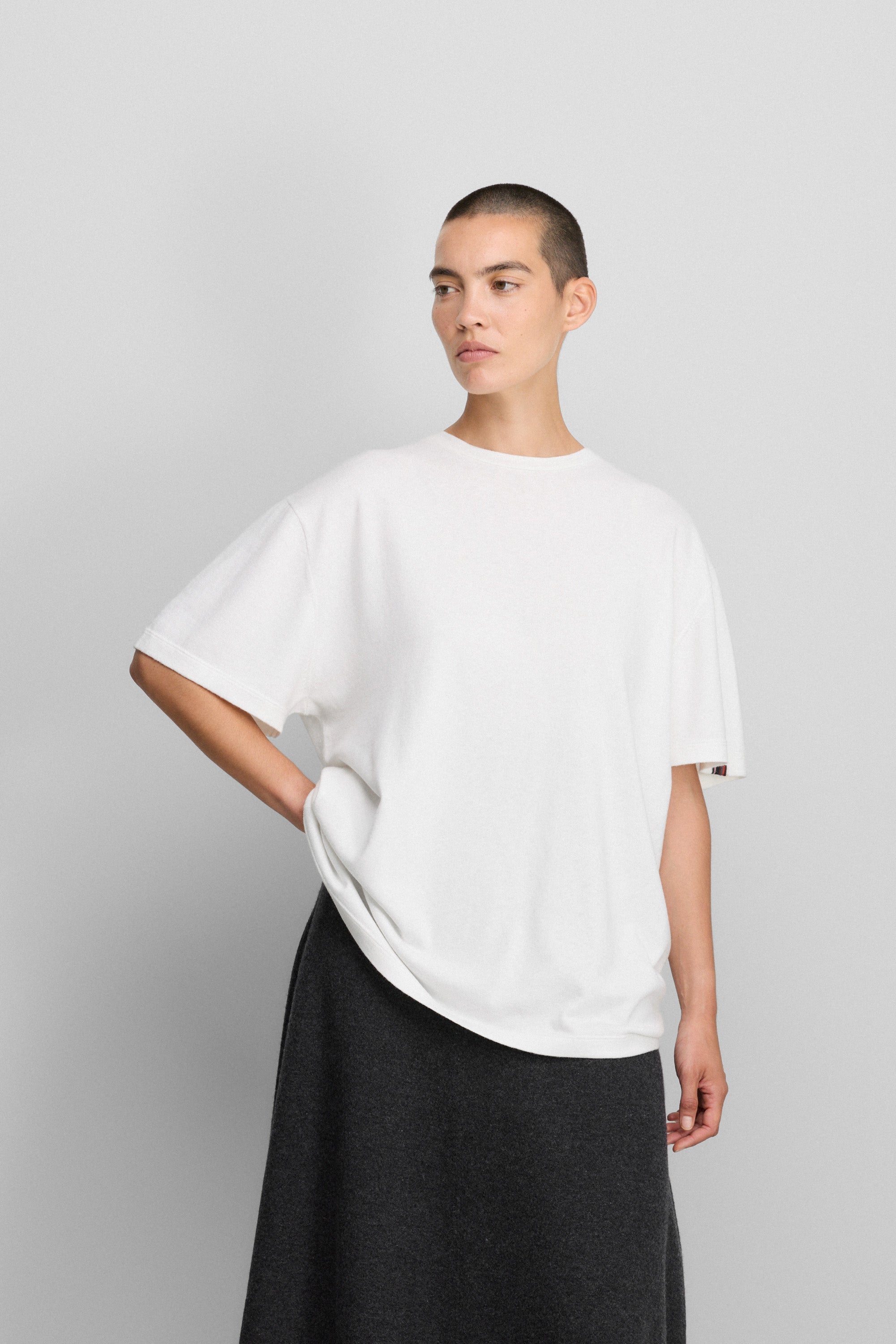 extreme cashmere カシミアTシャツ extreme cashmere（エクストリーム カシミヤ）のTシャツ