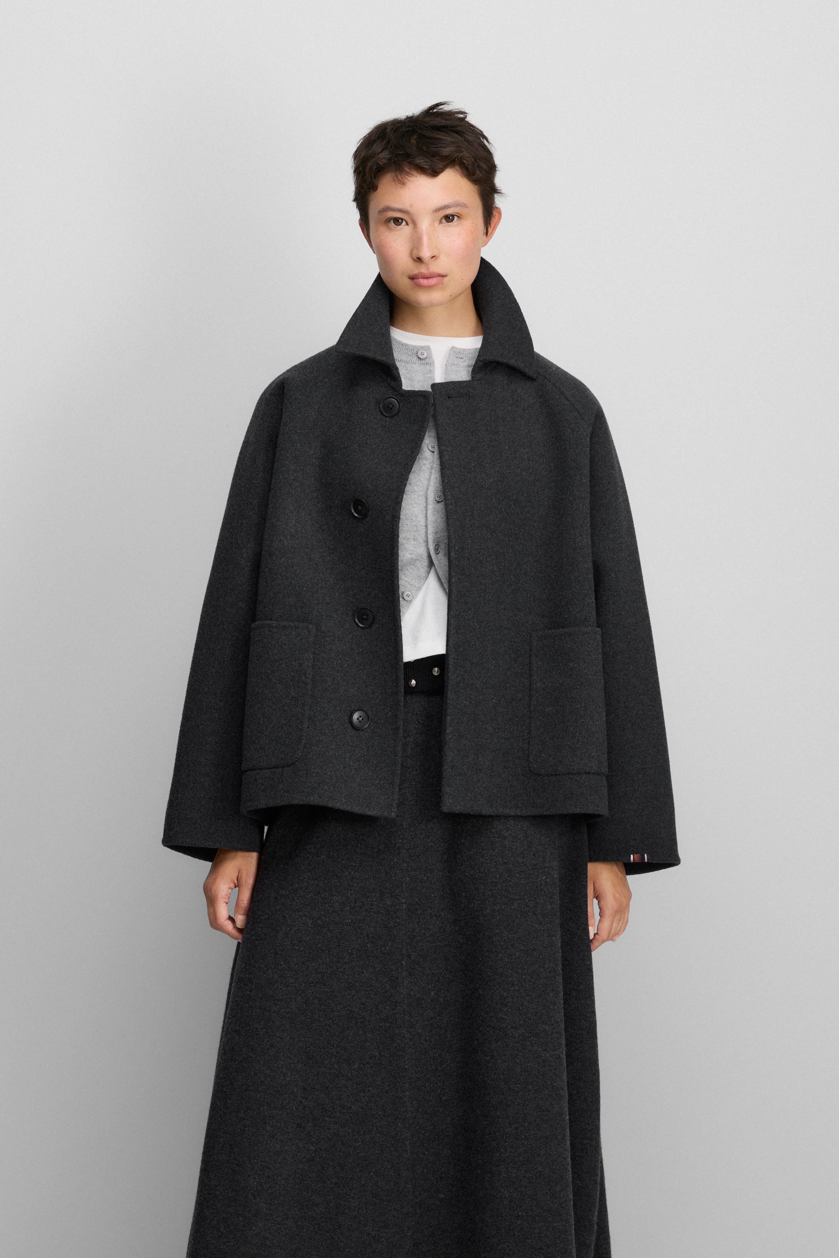 ジャケット・アウター wirrow 23aw Wool Cashmere Chester Coat Wool Cashmere Chesterfield Coat | UNIQLO US
