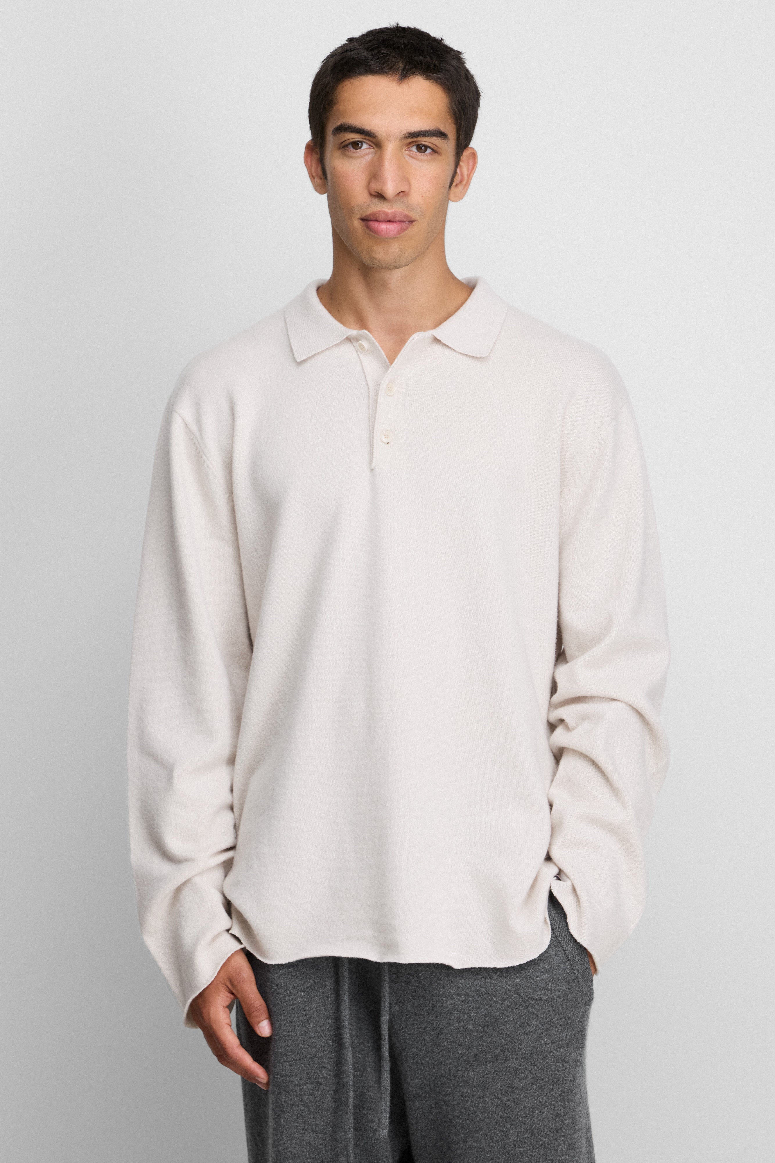 extreme cashmere polo-neck sweater – 199 alligator – extreme