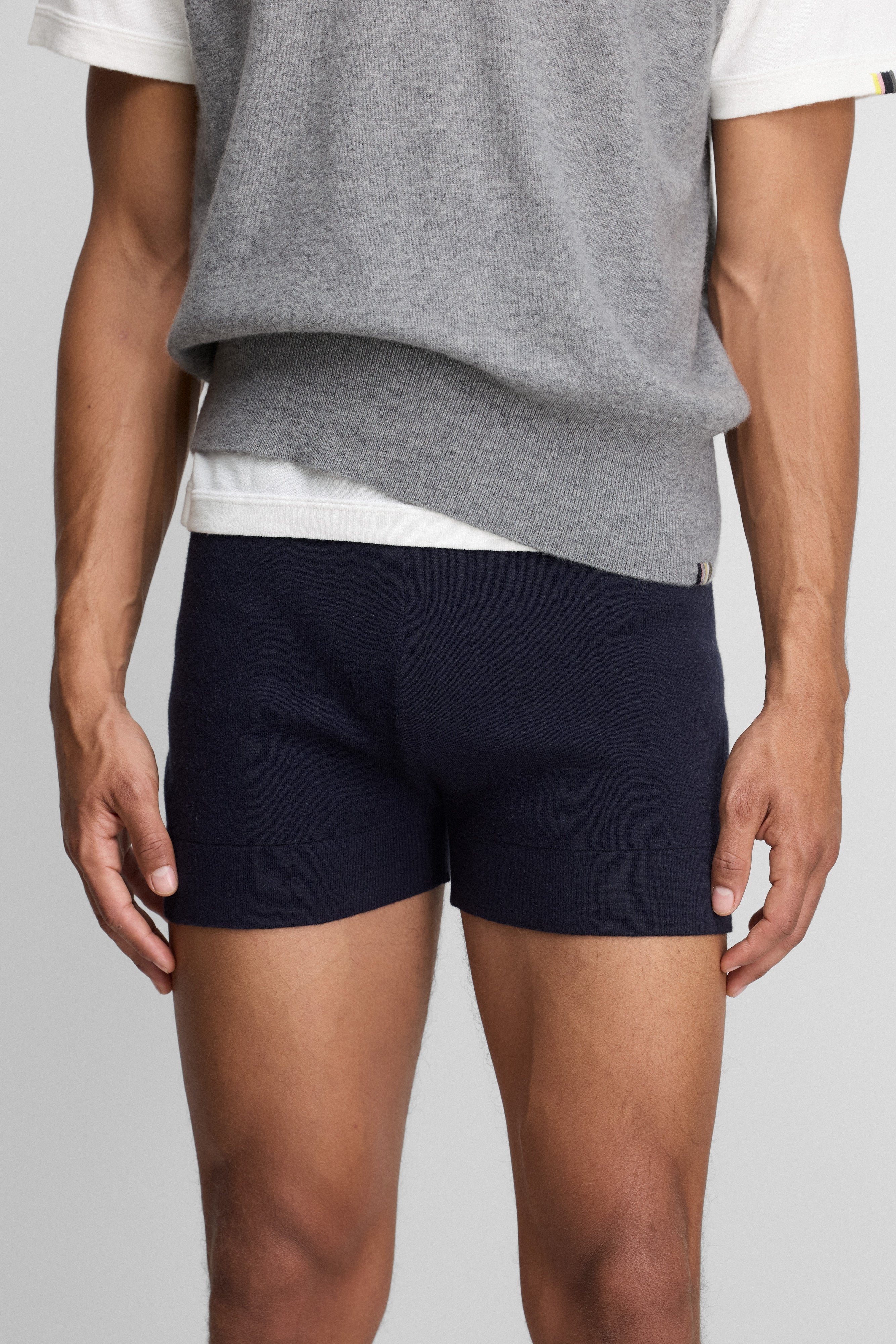 extreme cashmere knit shorts – n450 bummy – extreme cashmere x