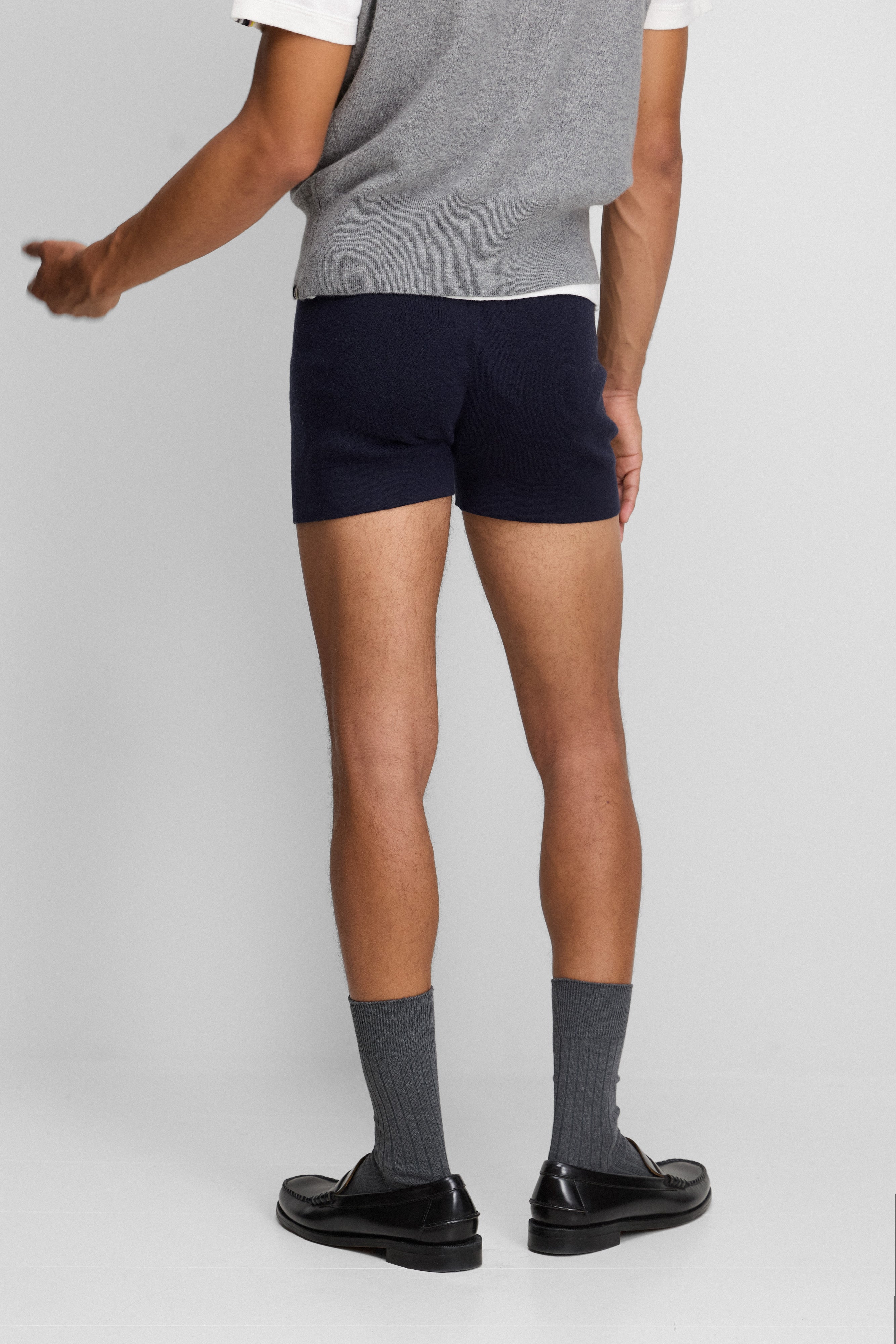 extreme cashmere knit shorts – n450 bummy – extreme cashmere x