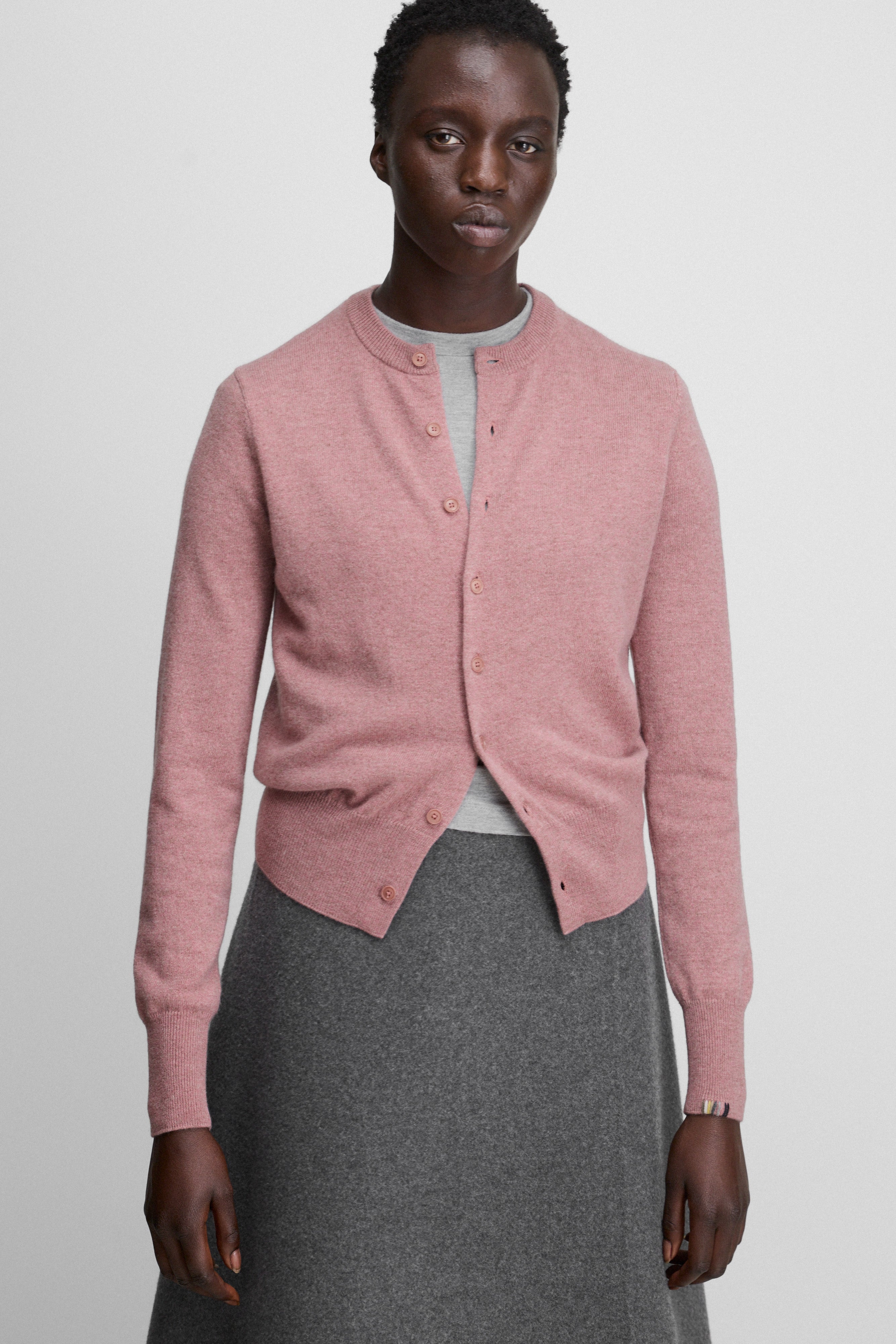 トップス 23SS HARD TWIST CASHMERE KNIT CARDIGAN 23SS HARD TWIST CASHMERE KNIT CARDIGAN