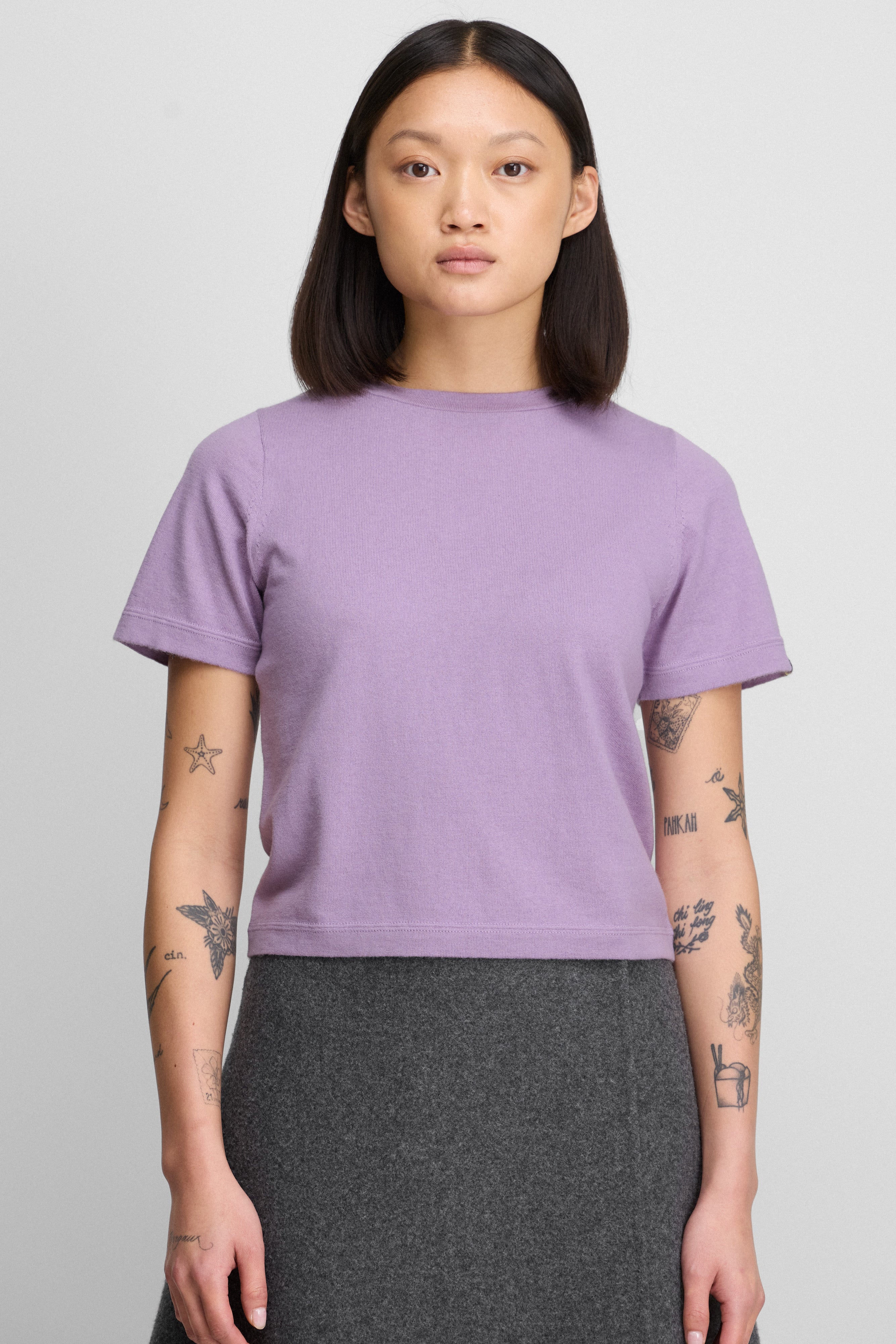 extreme cashmere cotton t-shirt cropped – 267 tina – extreme
