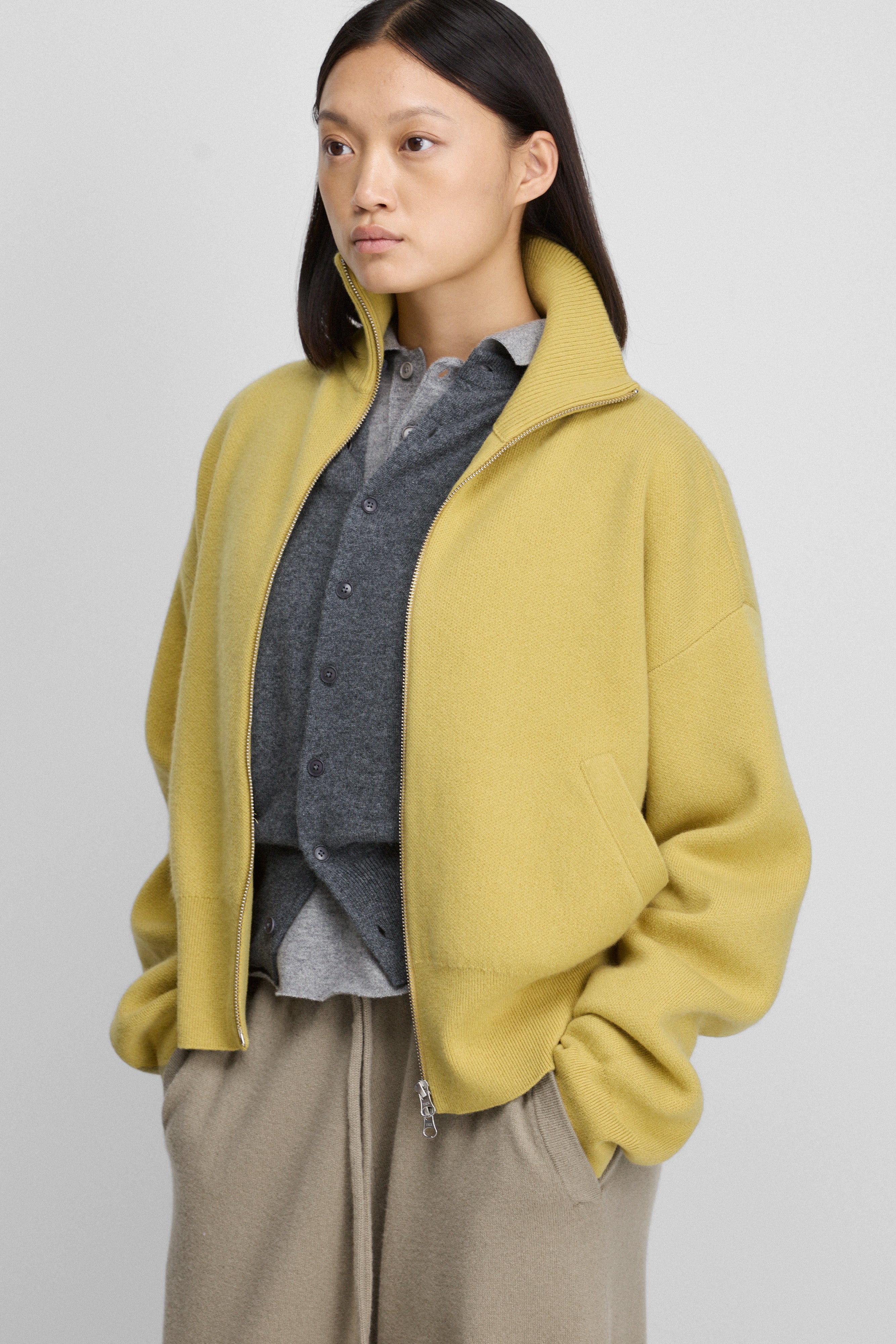 luxurious cashmere zip-up cardigans by extreme cashmere – extreme