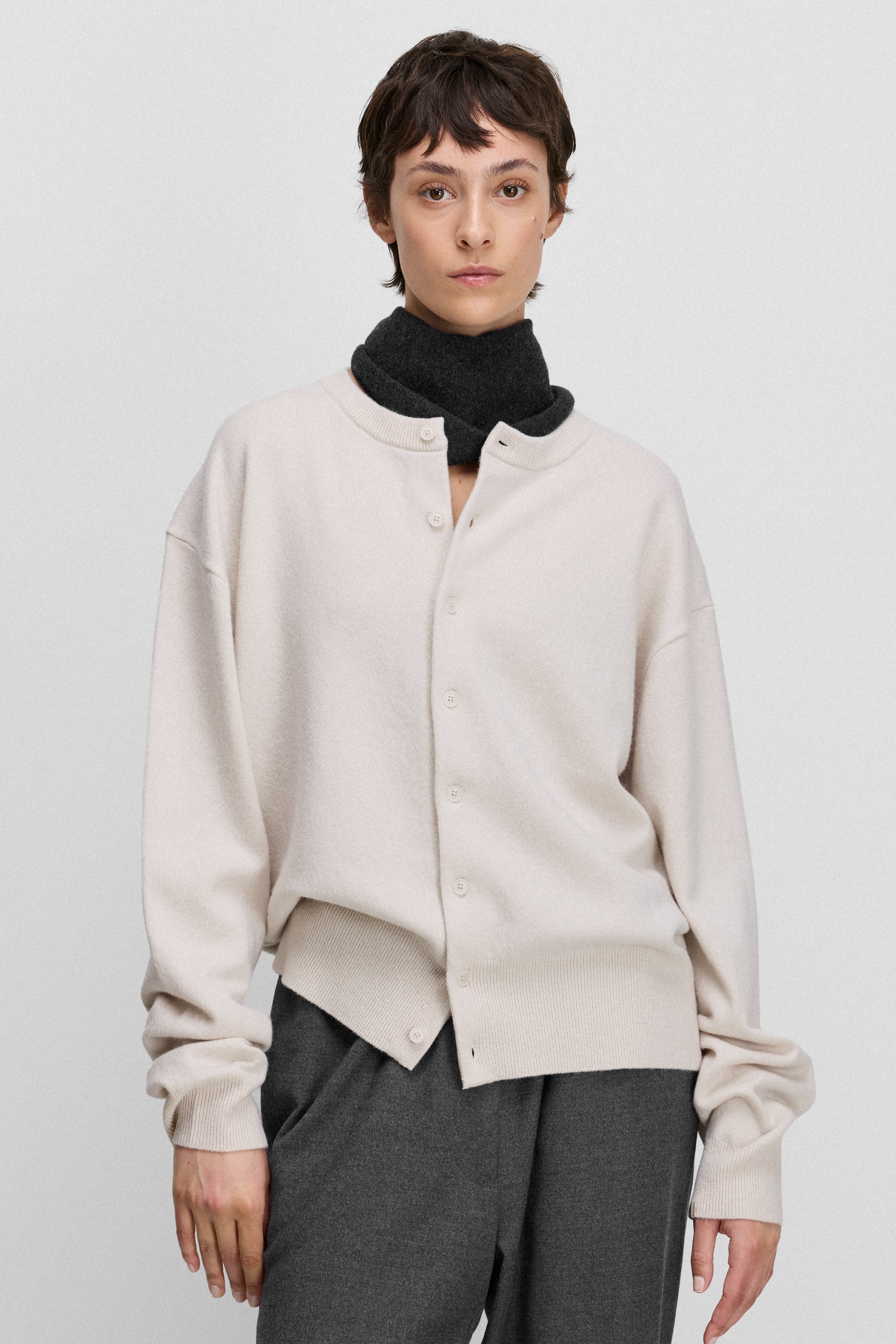 extreme cashmere comfort-fit cardigan n436 luce – extreme cashmere x