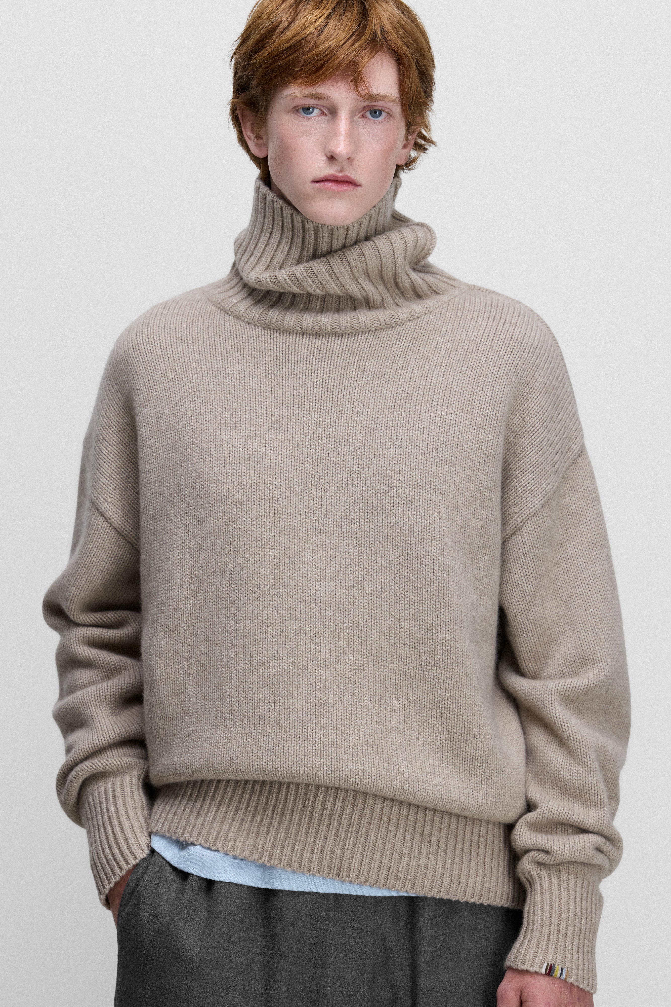 extreme cashmere turtleneck sweater chunky oversize xtra – extreme